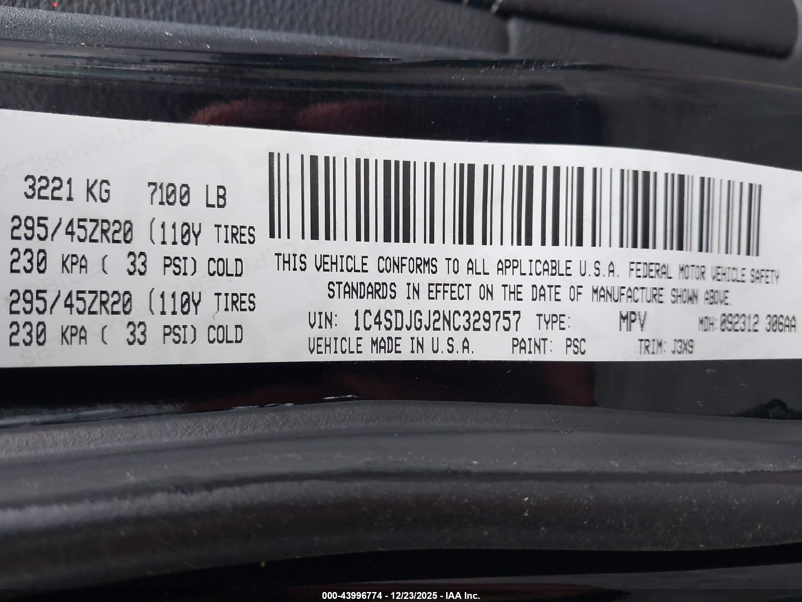 DODGE DURANGO image 9