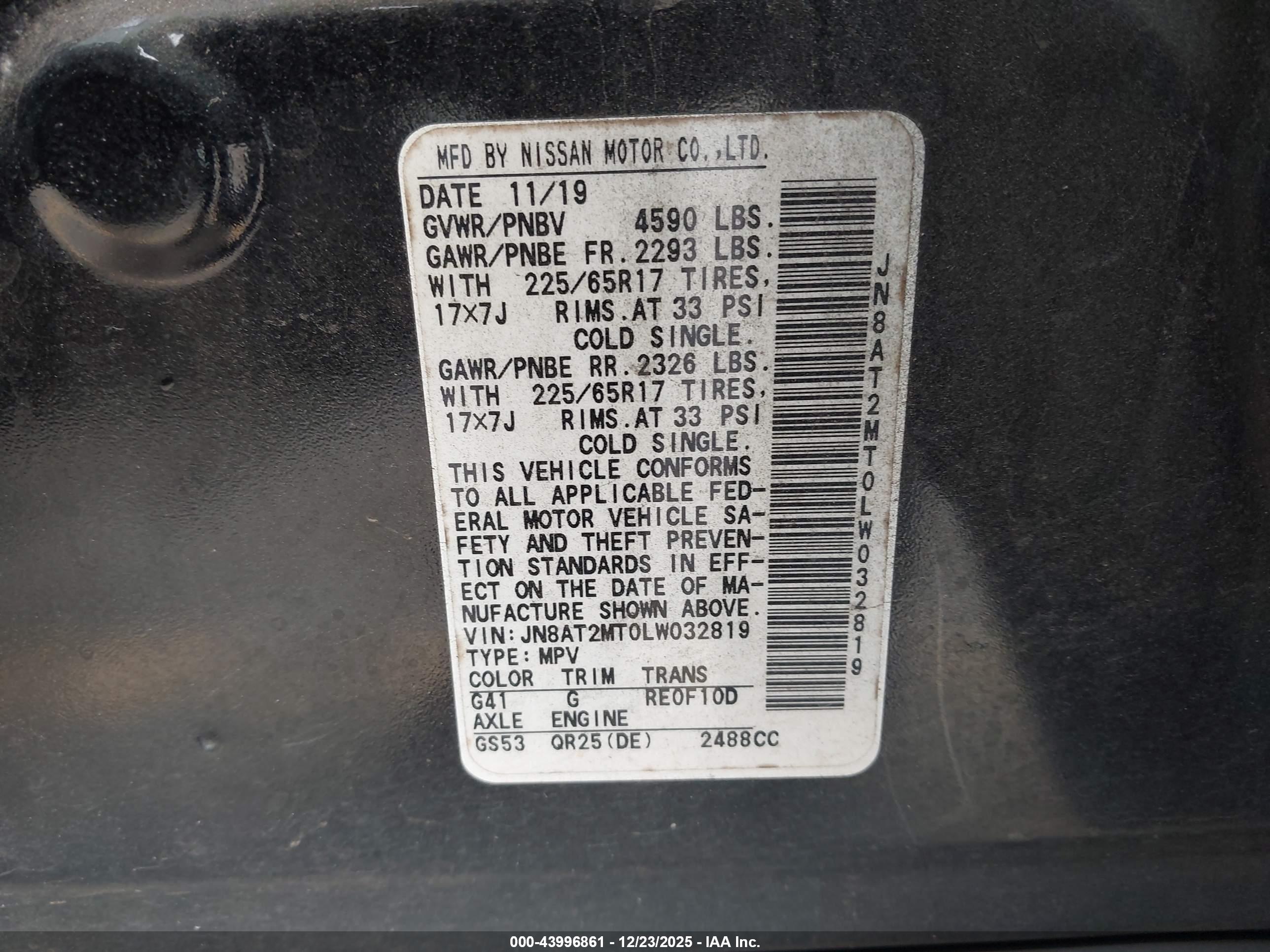 NISSAN ROGUE image 9
