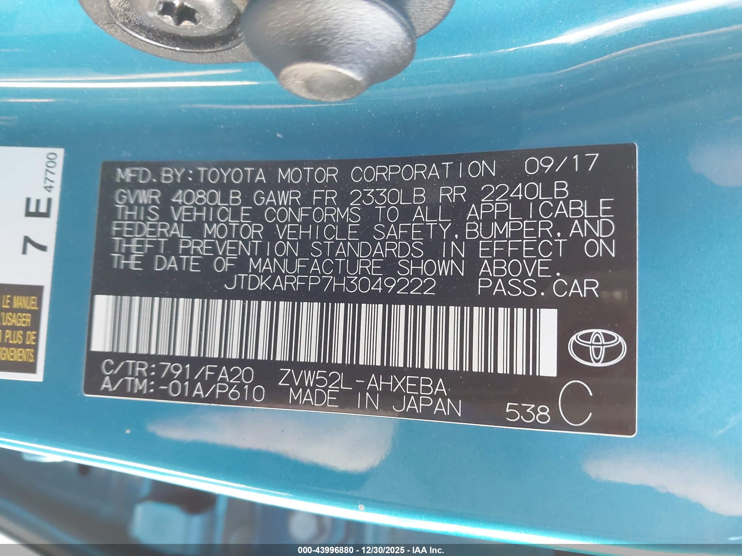 TOYOTA PRIUS image 9