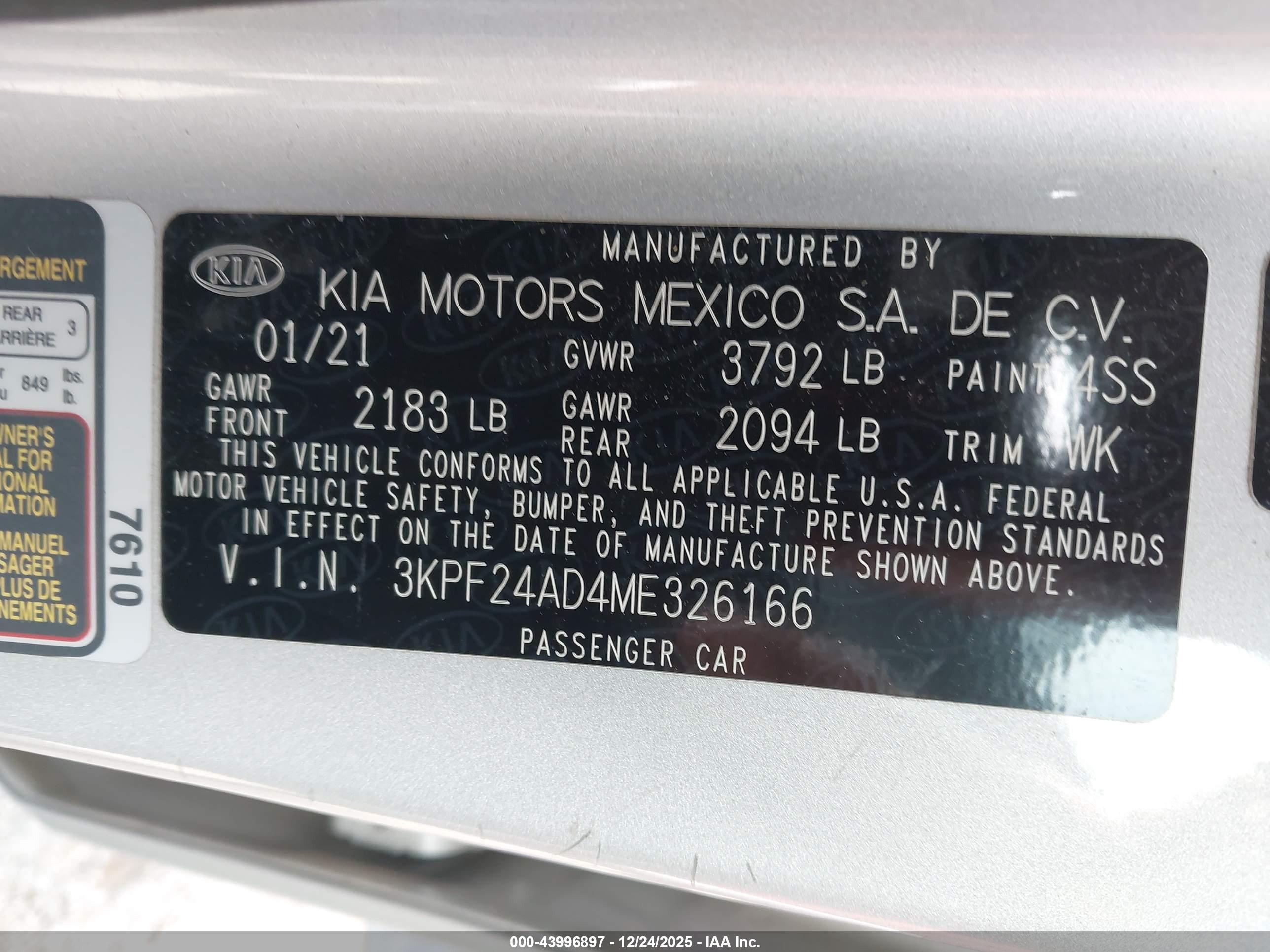 KIA FORTE image 9