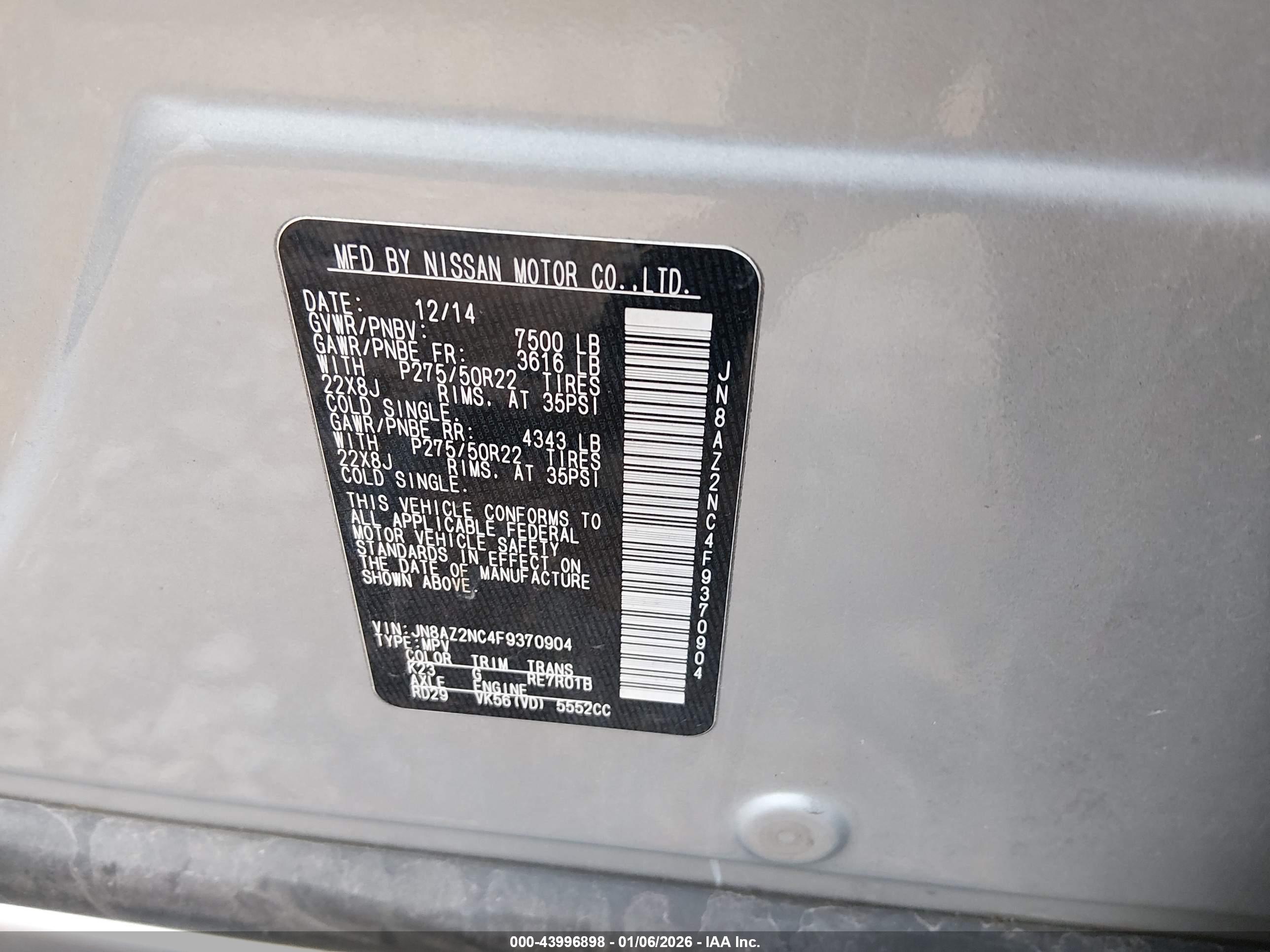 INFINITI QX80 image 9
