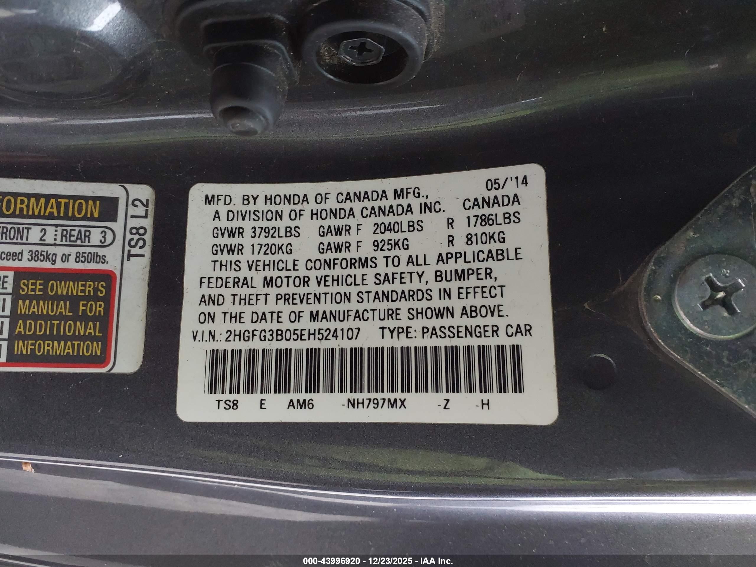 HONDA CIVIC image 9