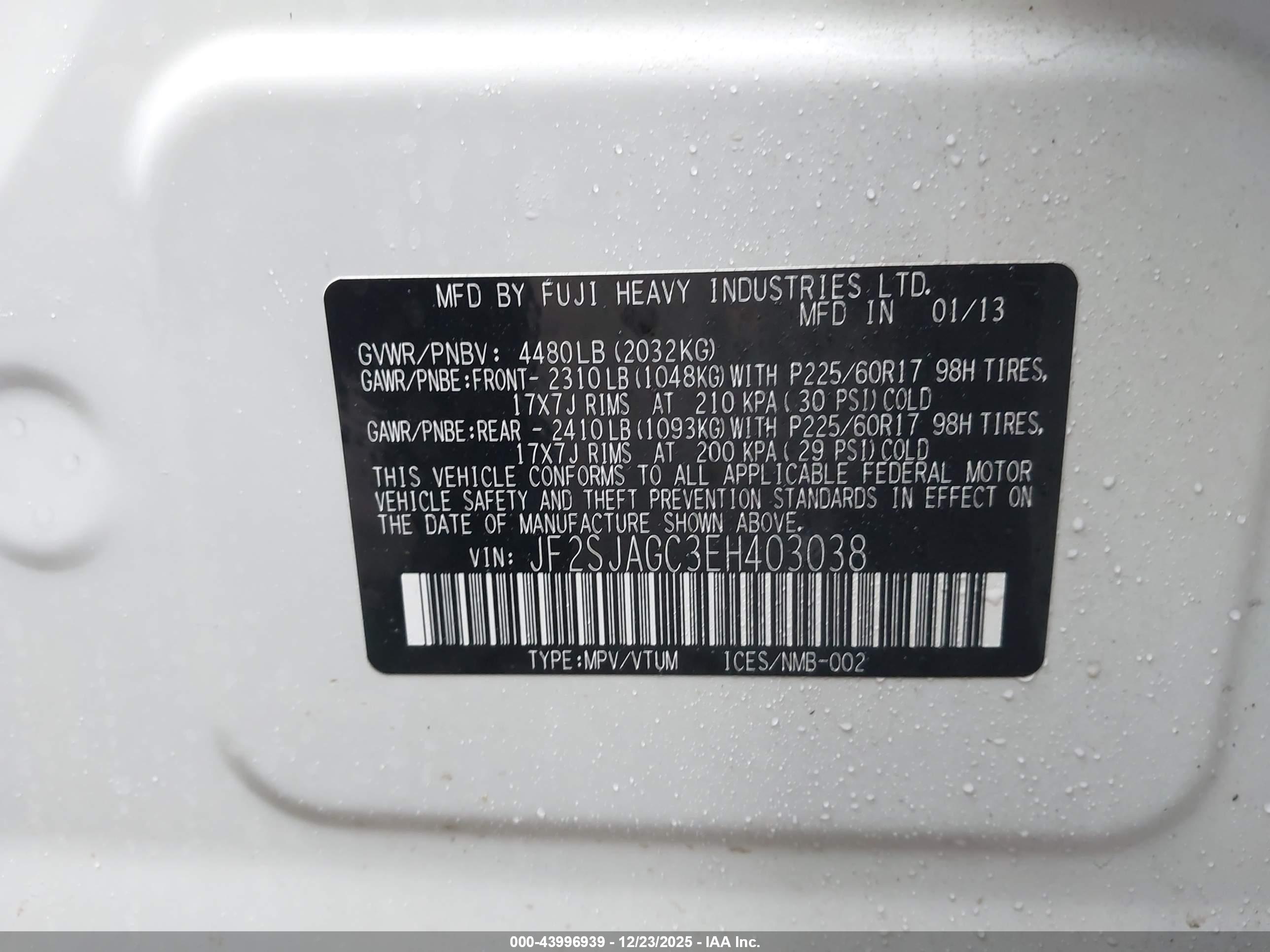 SUBARU FORESTER image 9