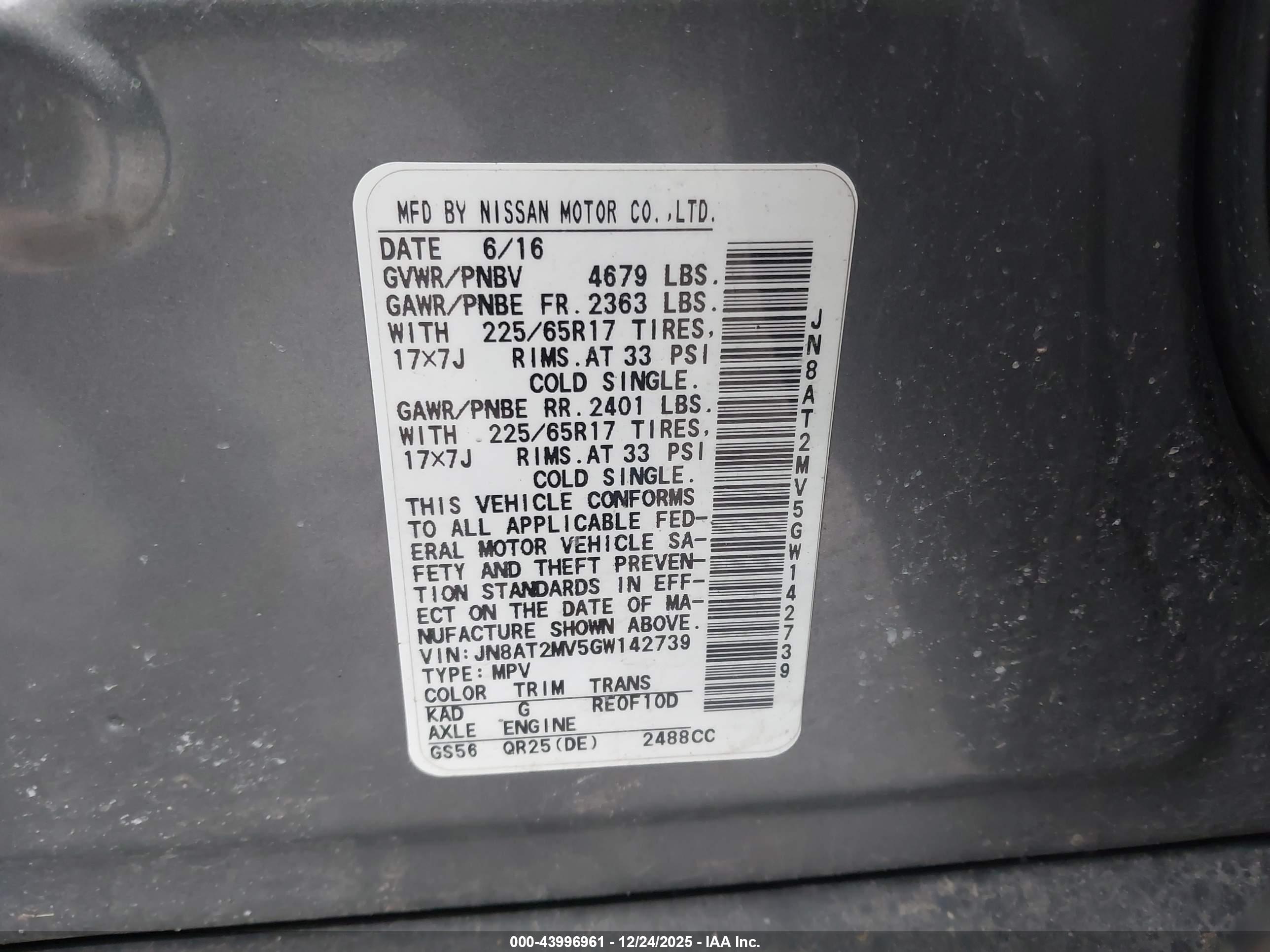 NISSAN ROGUE image 9
