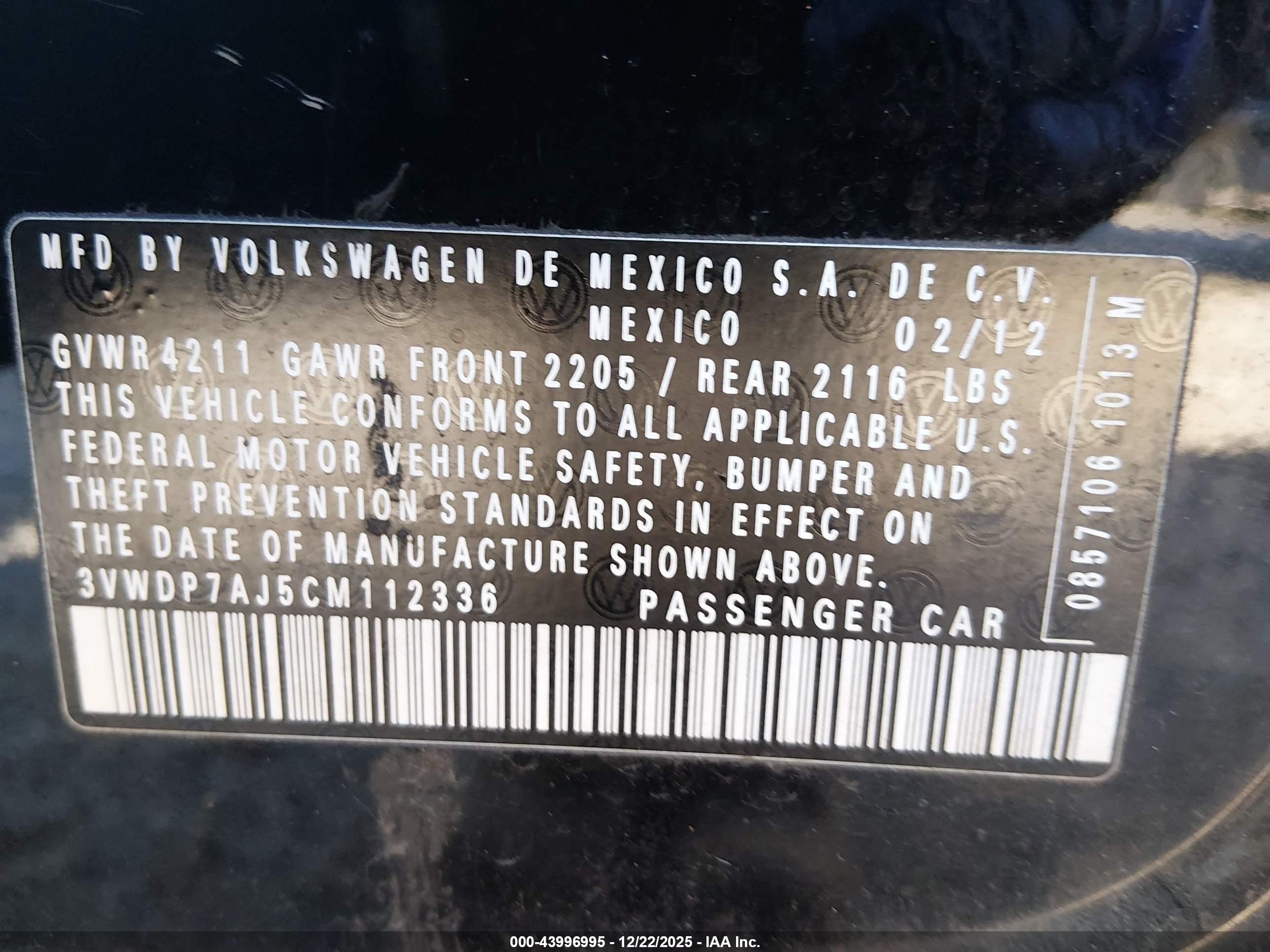VOLKSWAGEN JETTA image 9