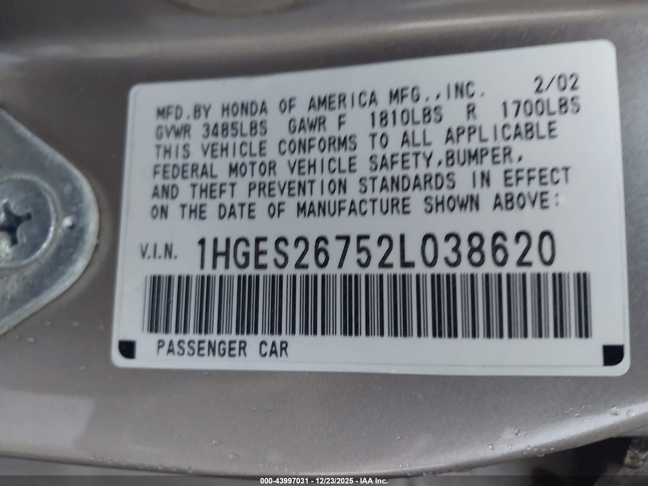 HONDA CIVIC image 9