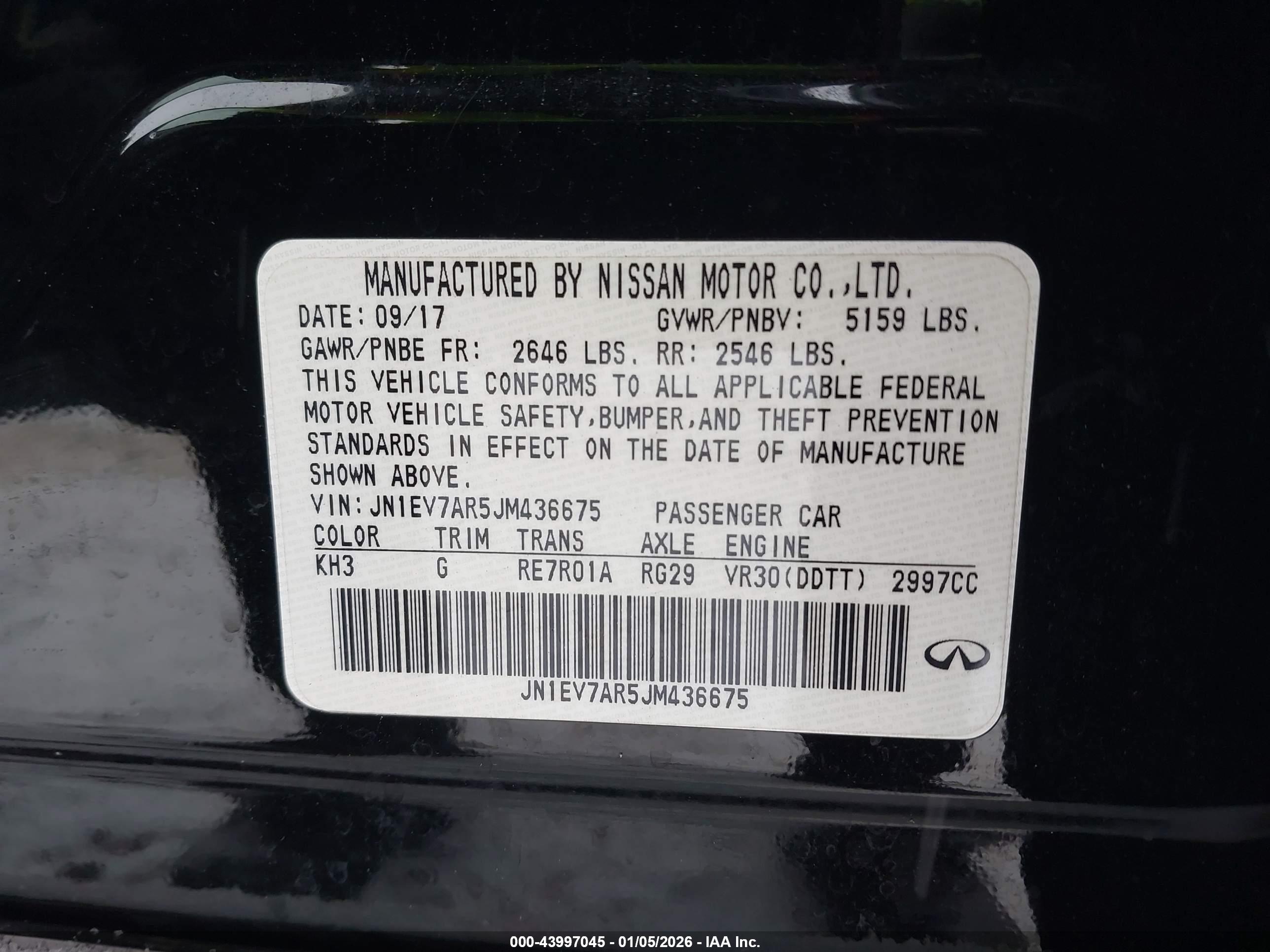 INFINITI Q50 image 9
