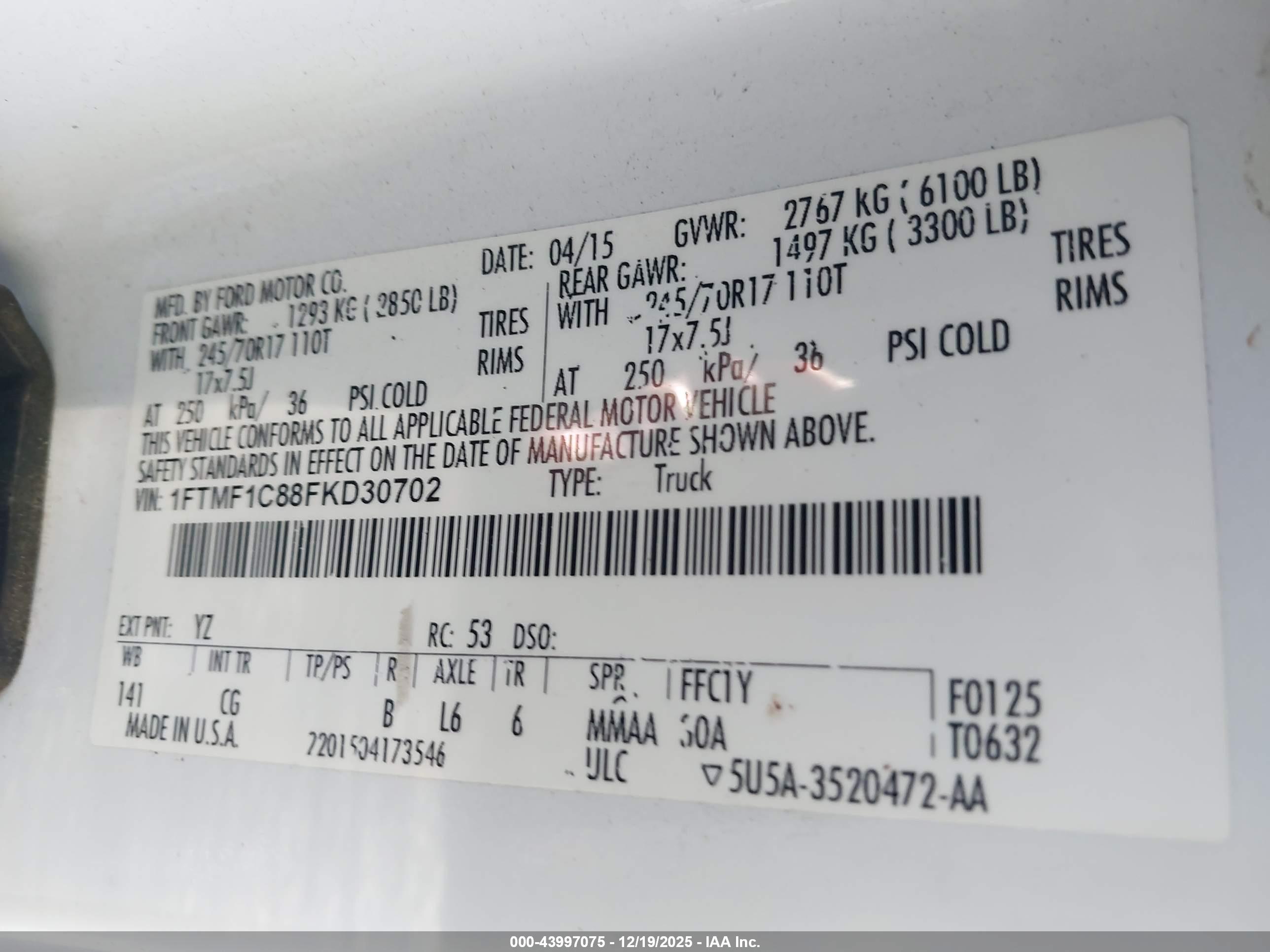 FORD F-150 image 9