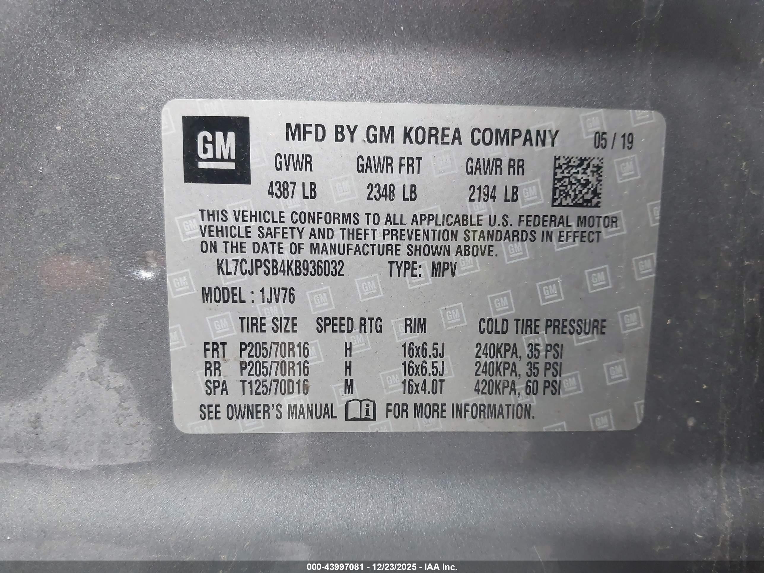 CHEVROLET TRAX image 9