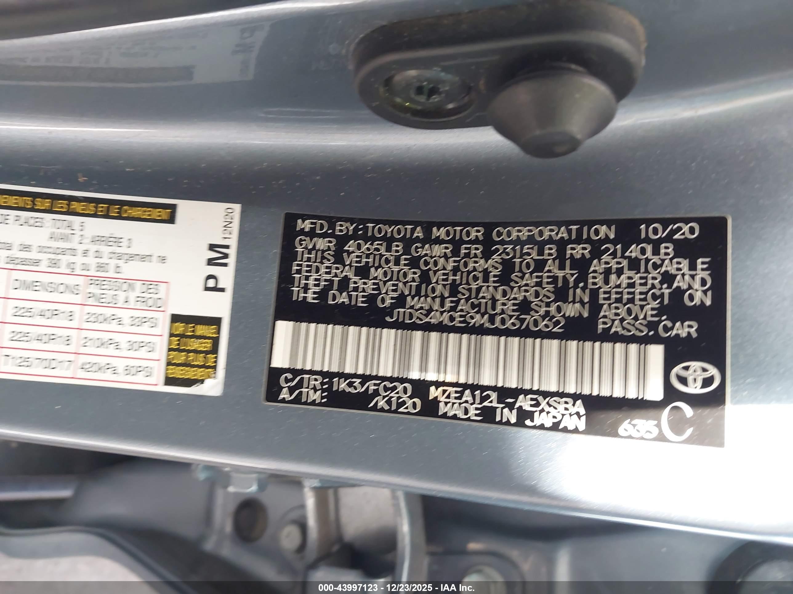 TOYOTA COROLLA image 9