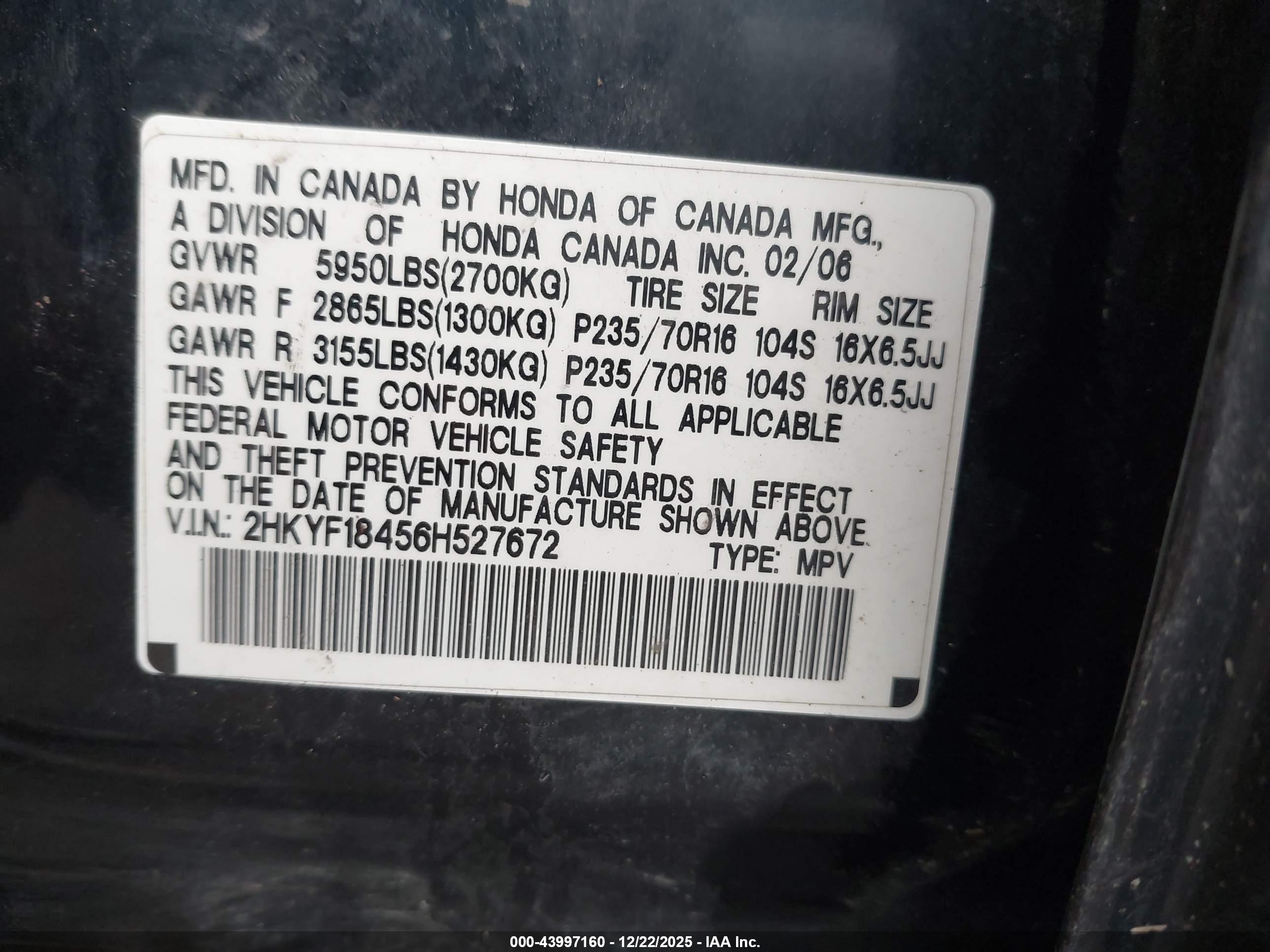 HONDA PILOT image 9