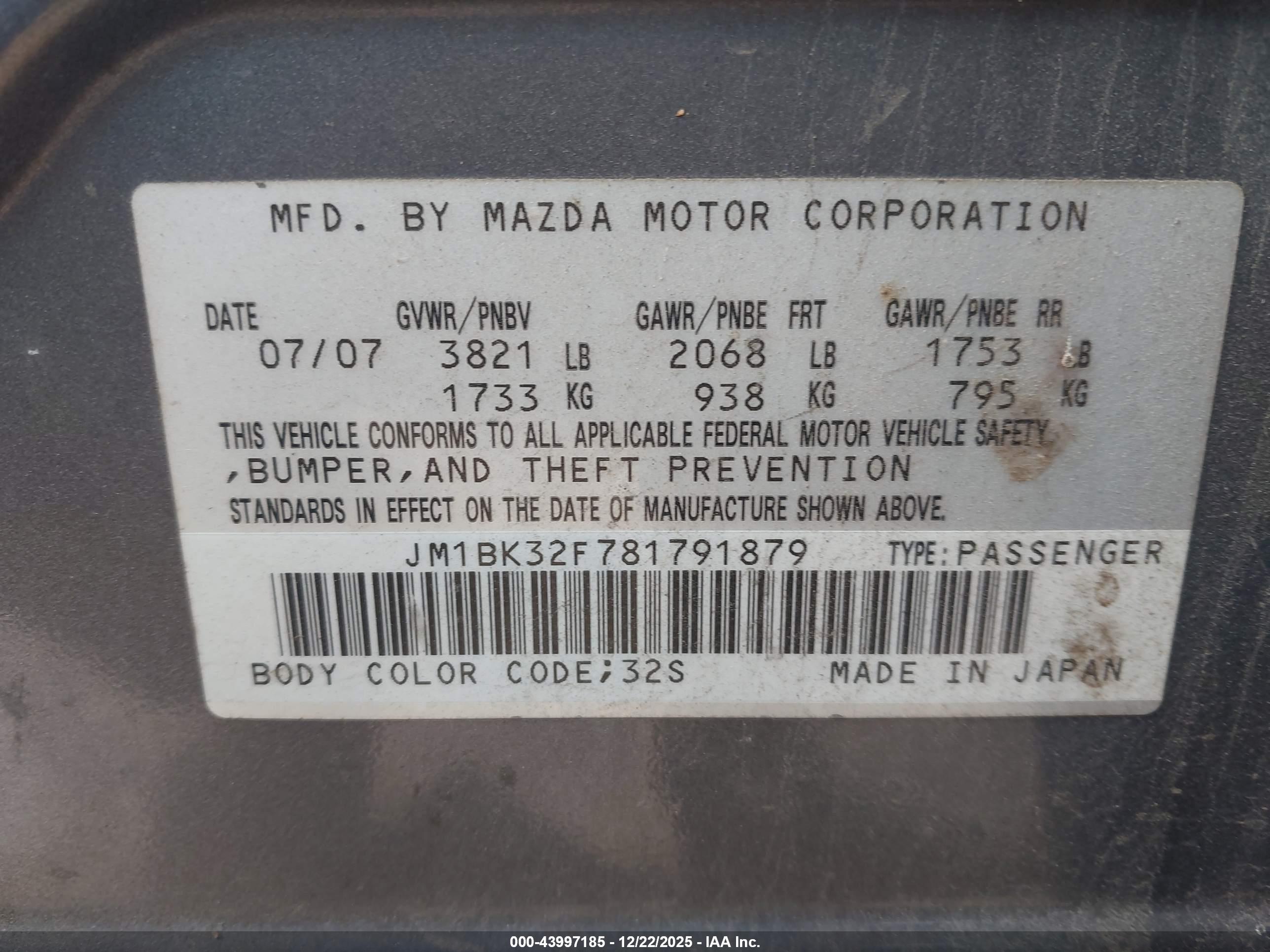 MAZDA MAZDA3 image 9
