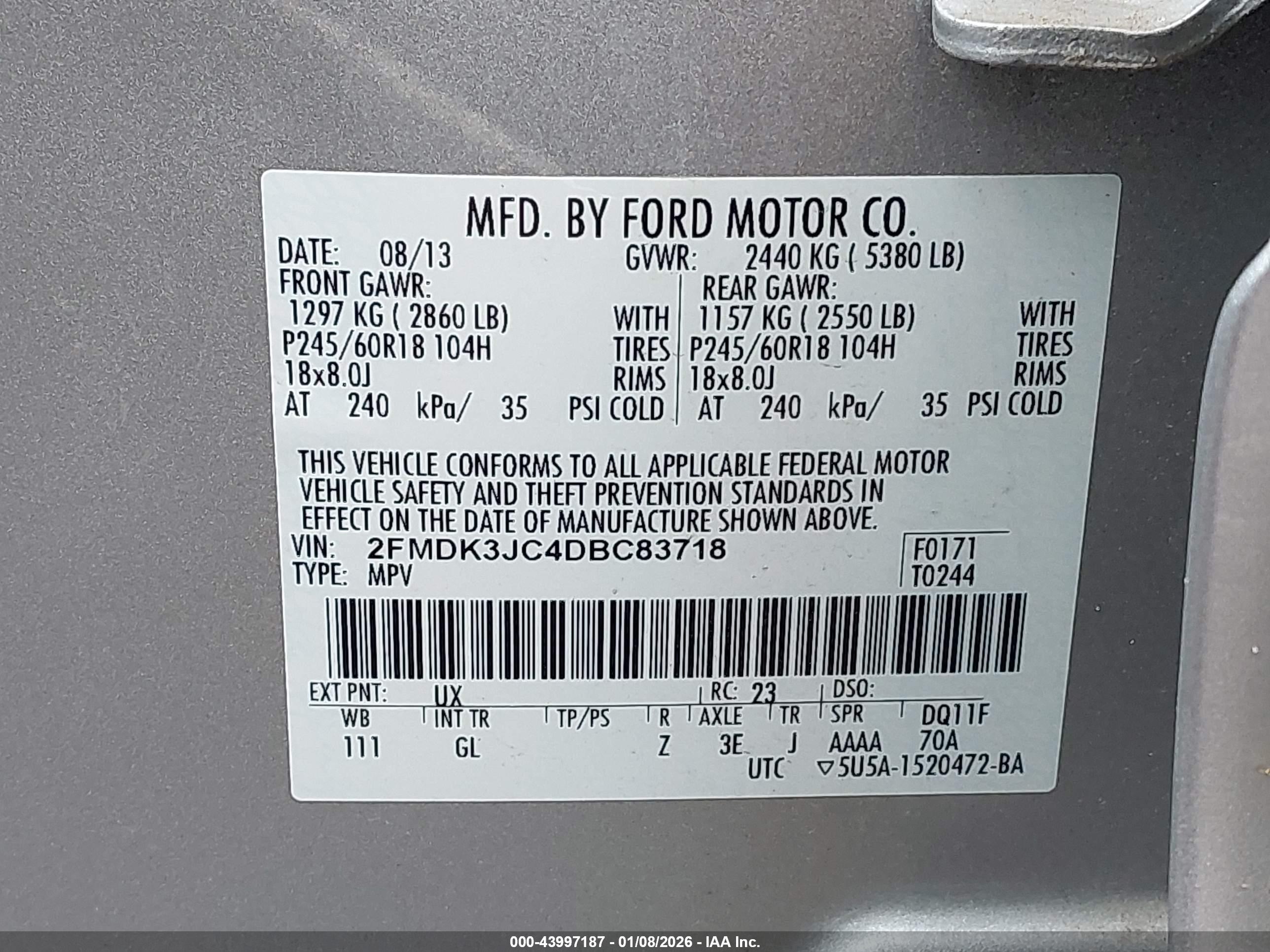 FORD EDGE image 9