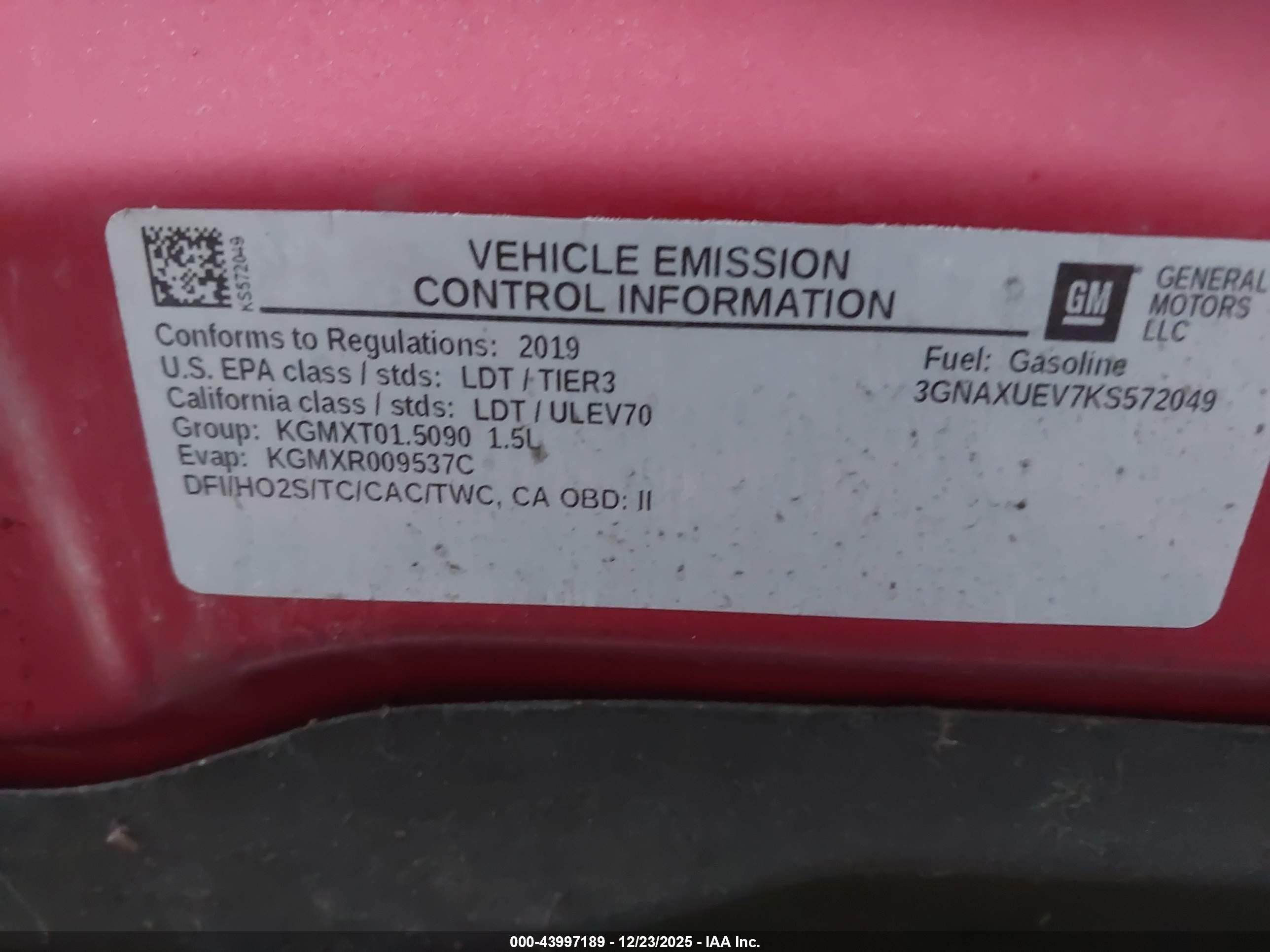 CHEVROLET EQUINOX image 9