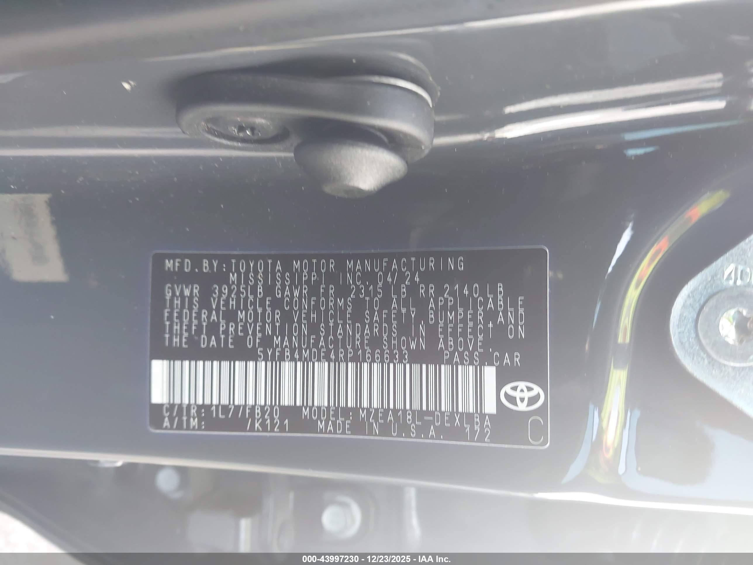 TOYOTA COROLLA image 9