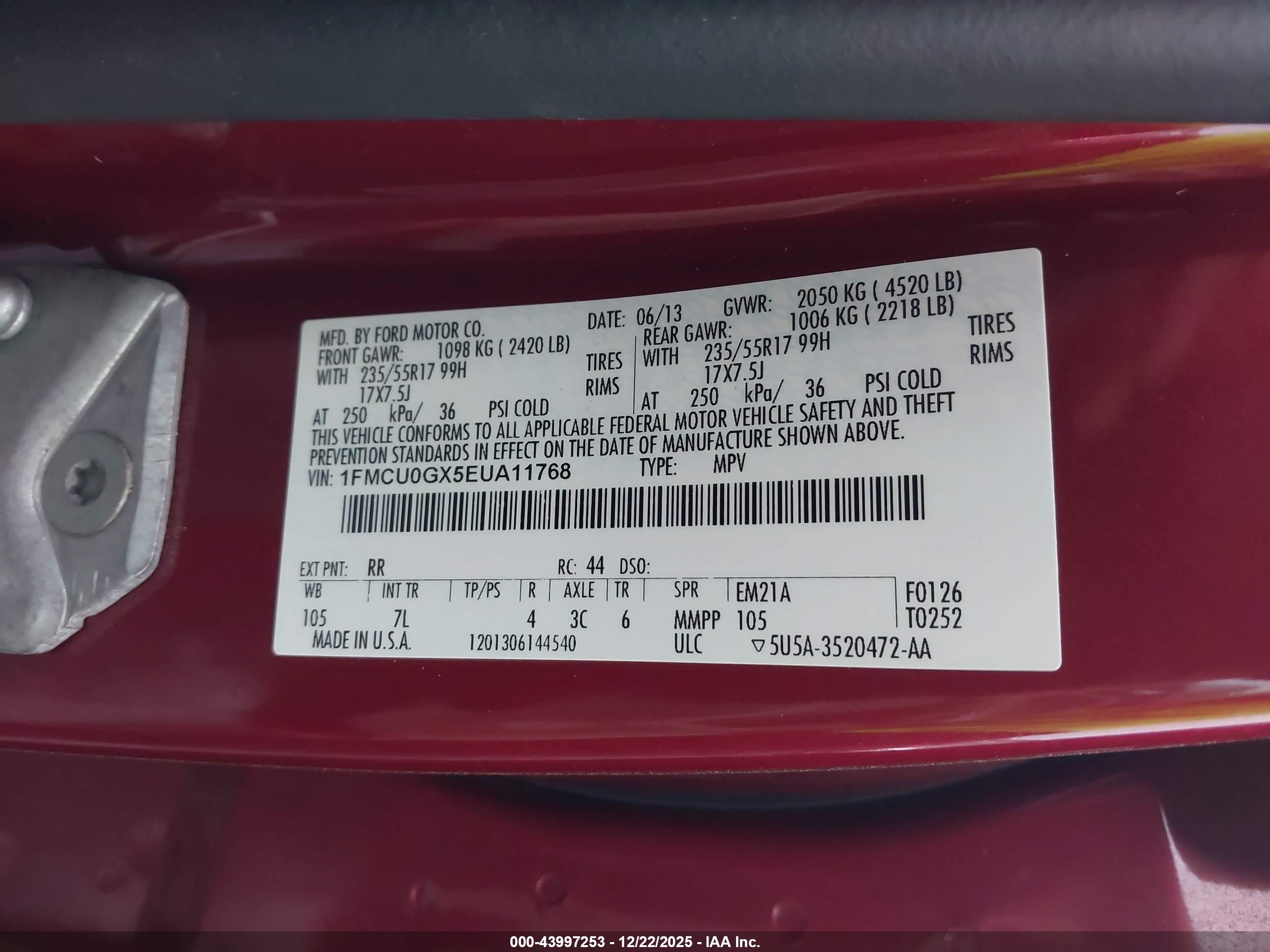 FORD ESCAPE image 9
