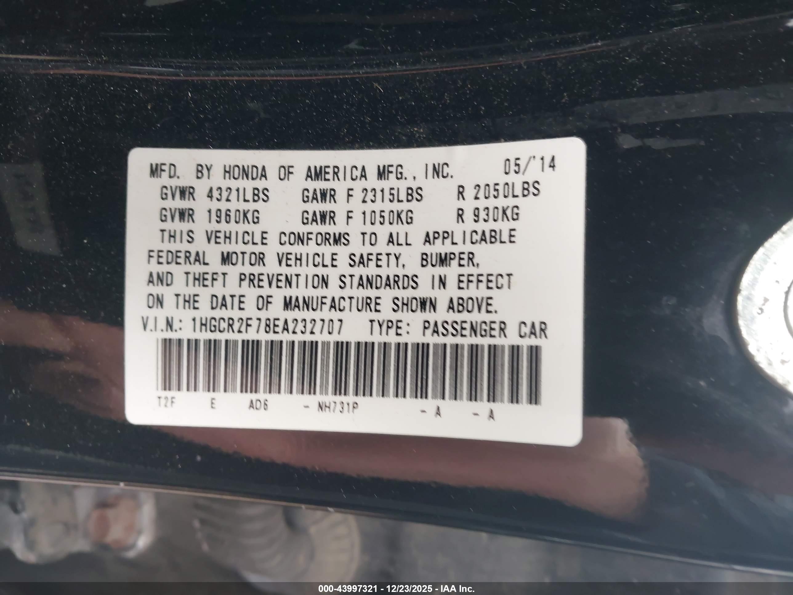 HONDA ACCORD image 9