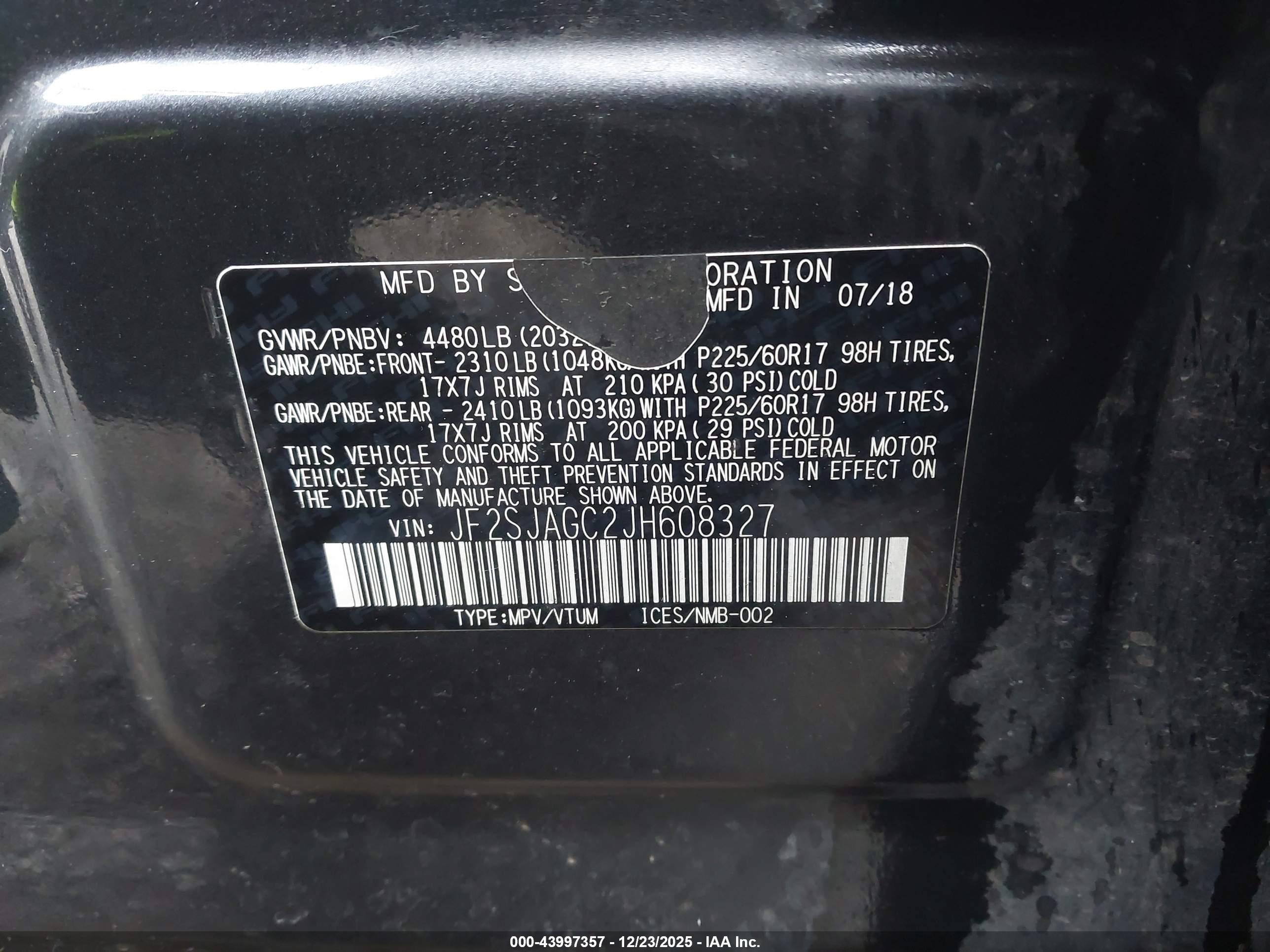 SUBARU FORESTER image 9