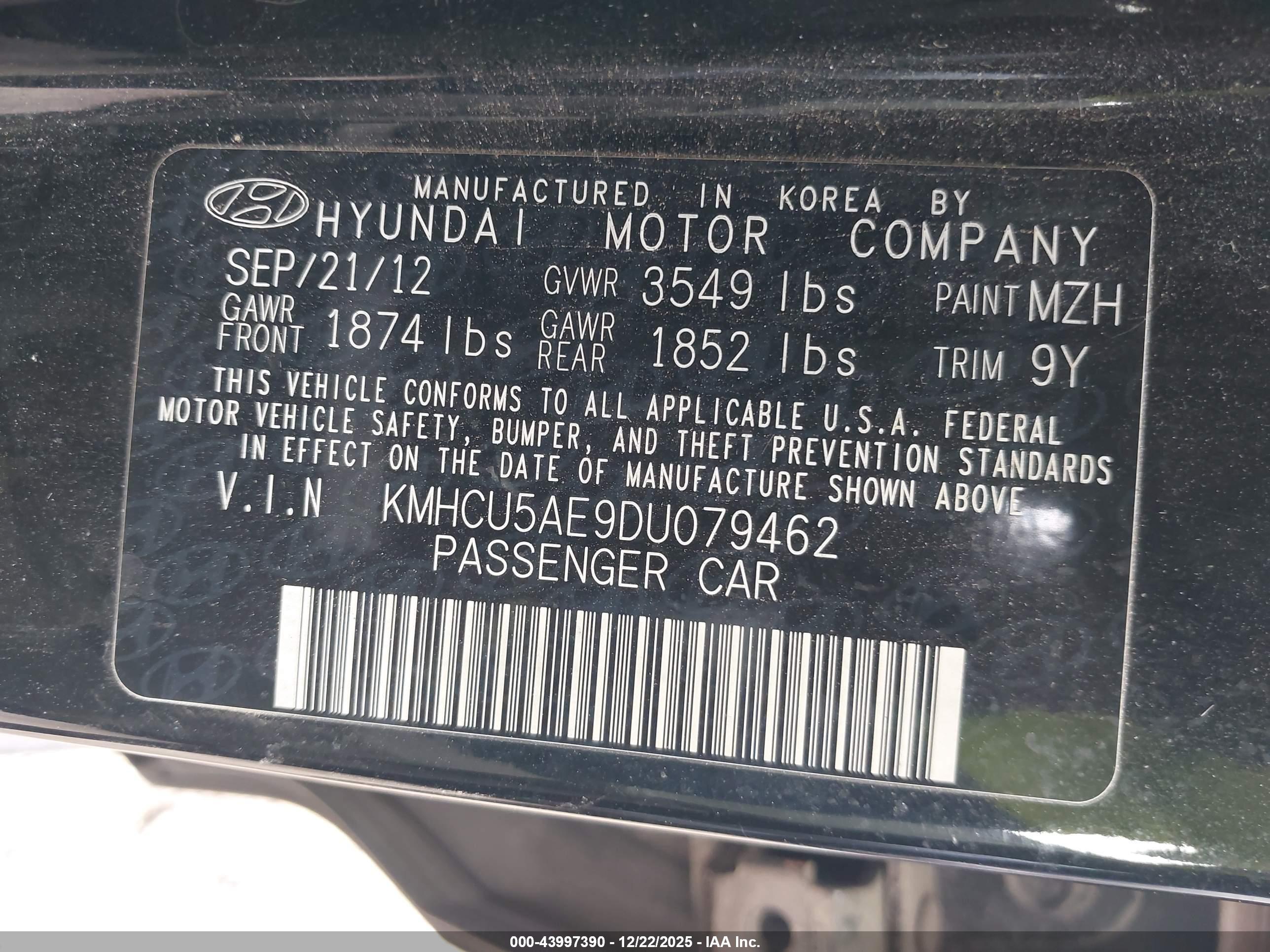HYUNDAI ACCENT image 9
