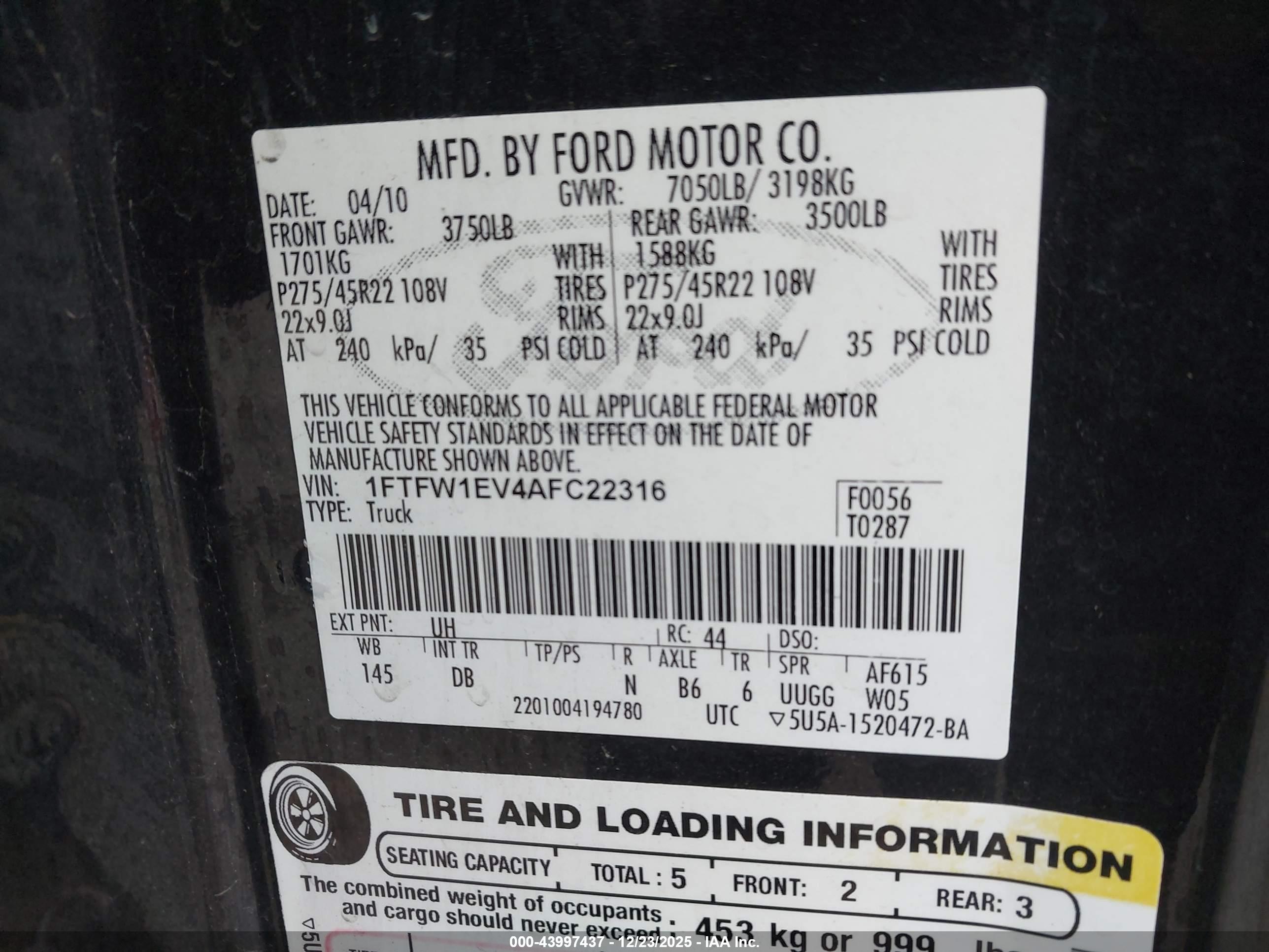 FORD F-150 image 9