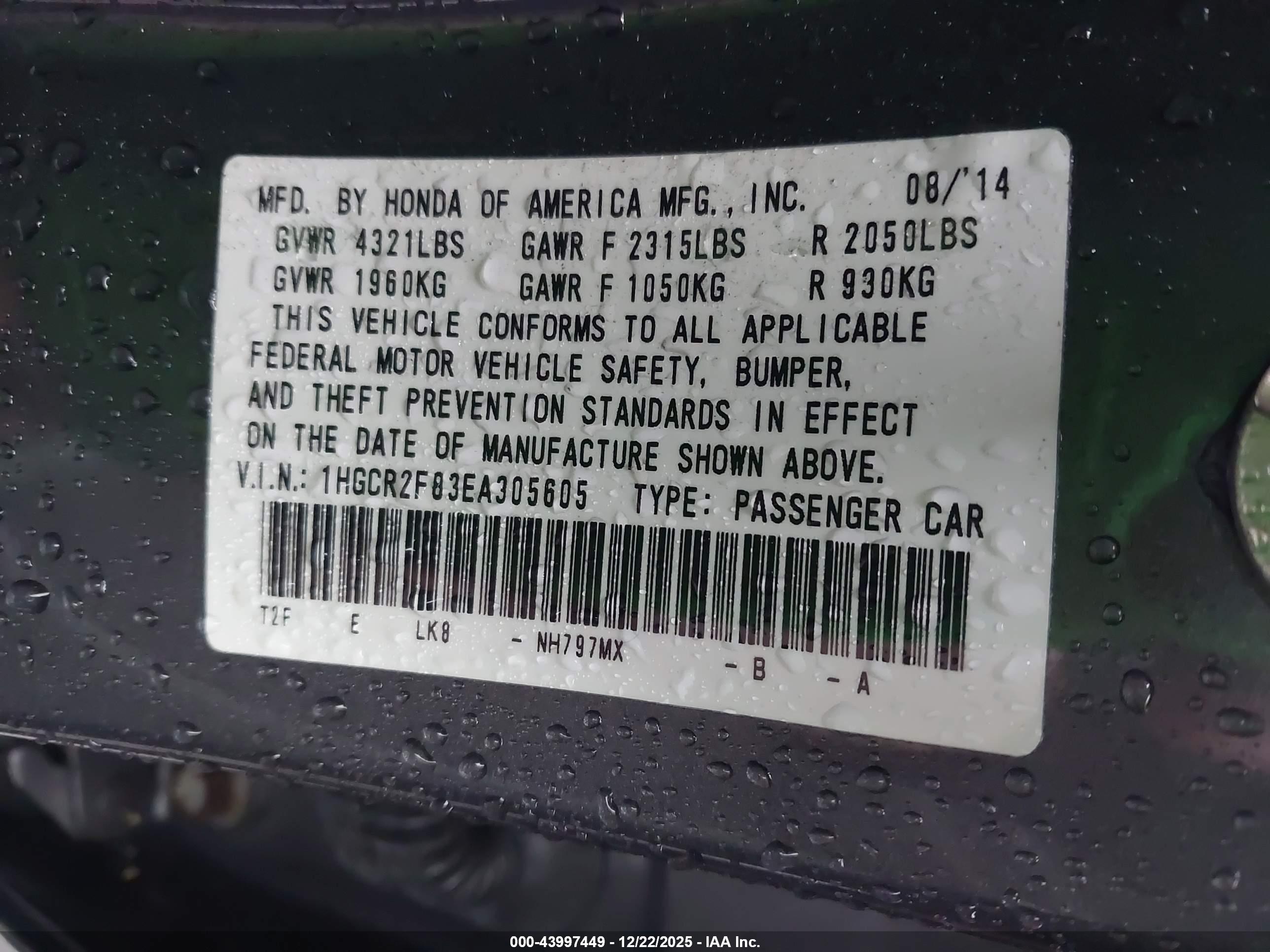 HONDA ACCORD image 9