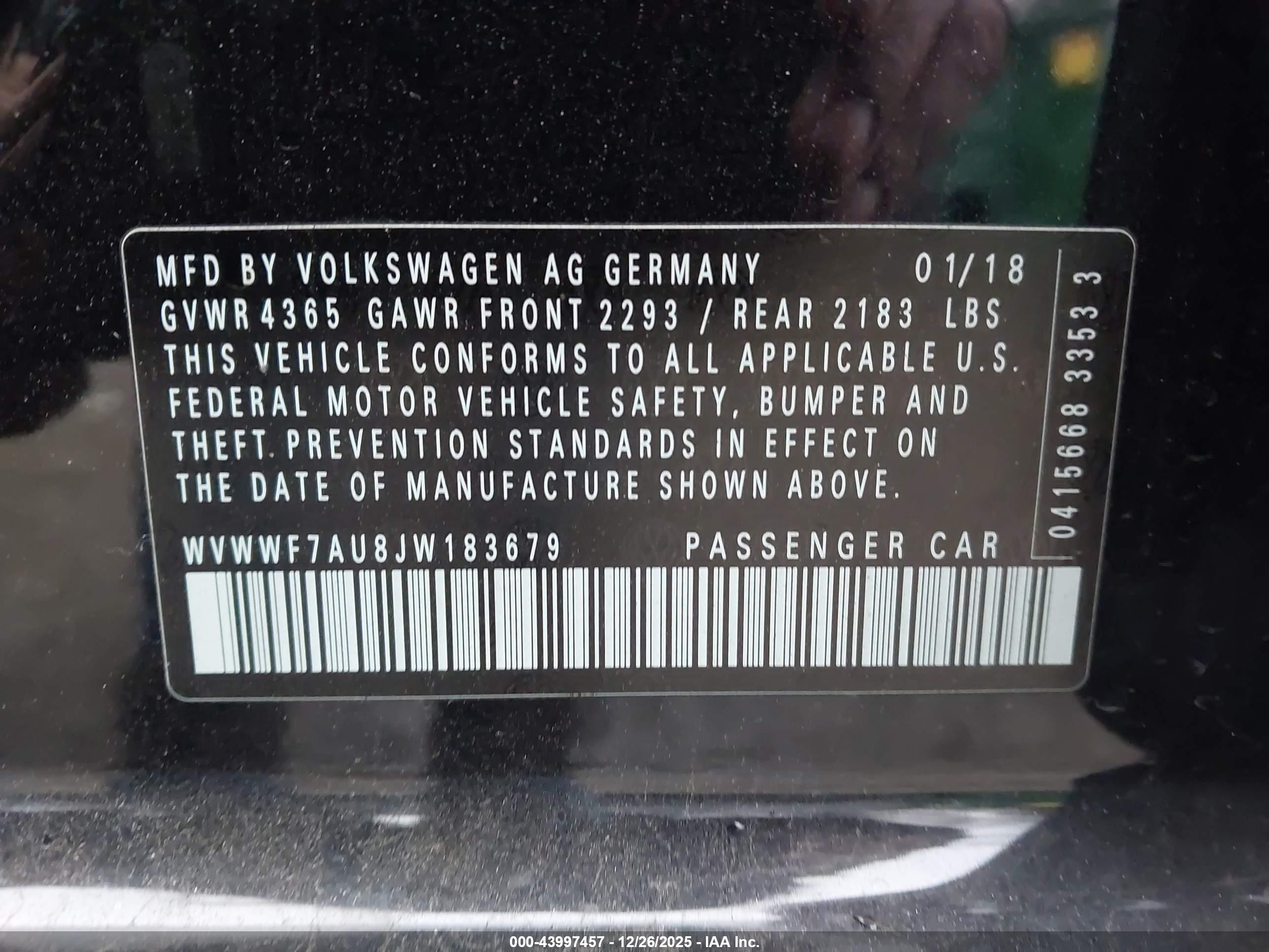 VOLKSWAGEN GOLF image 9