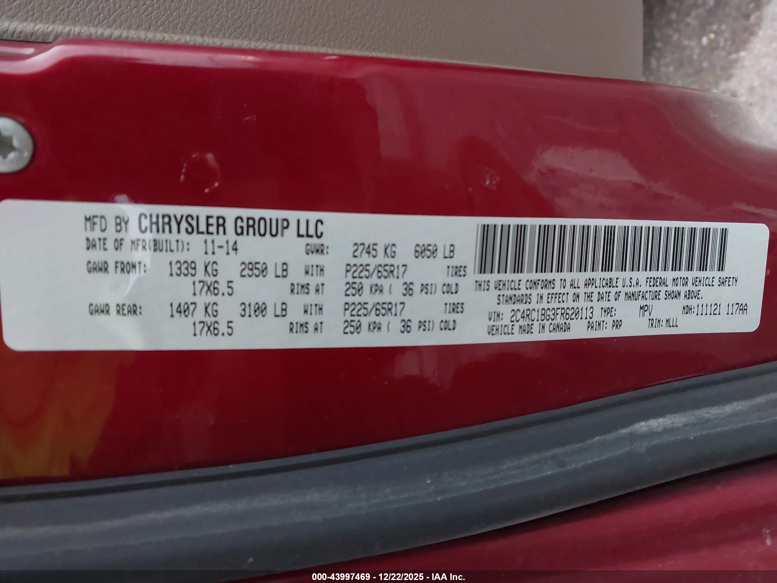 CHRYSLER TOWN image 9