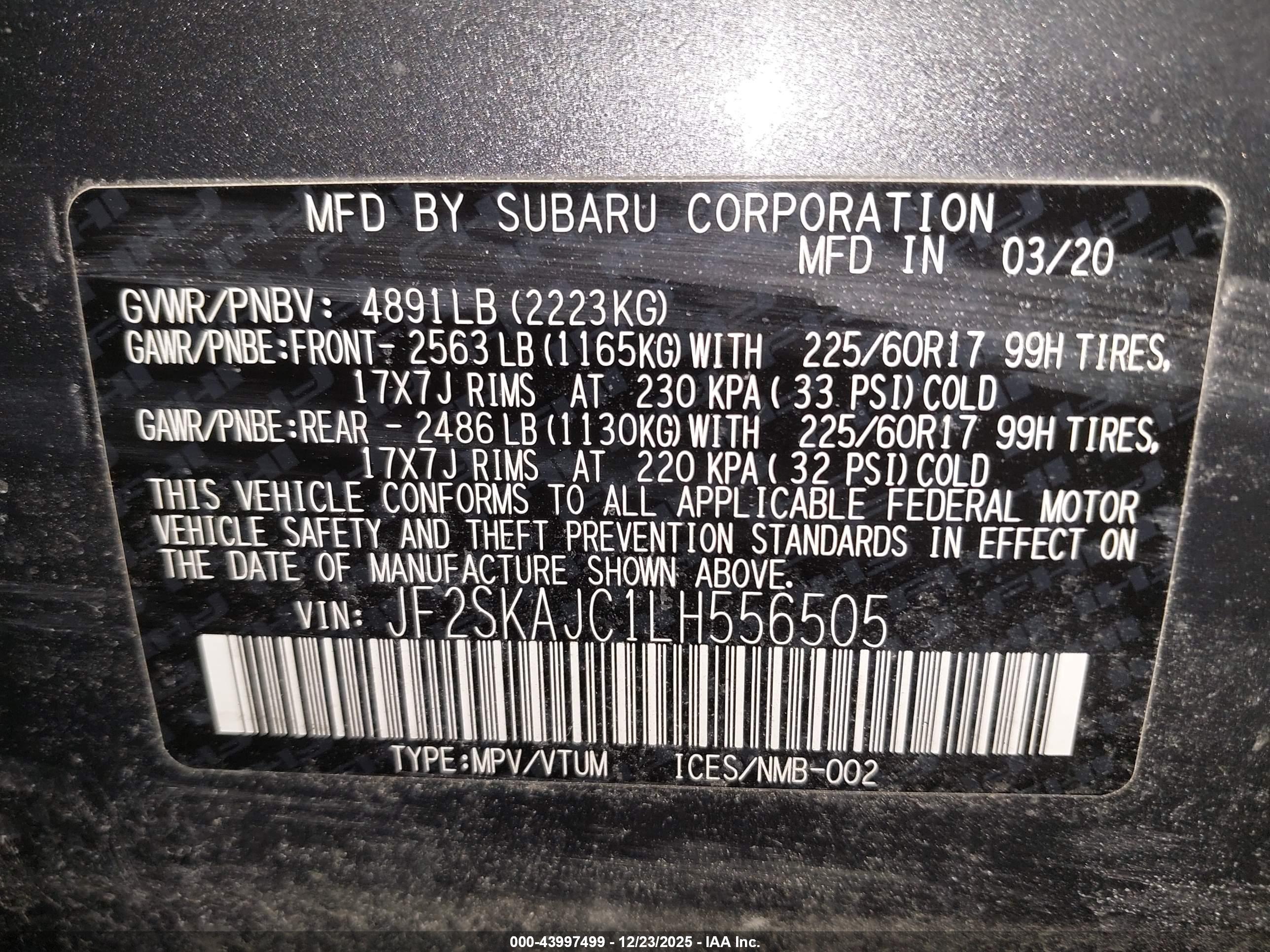 SUBARU FORESTER image 9