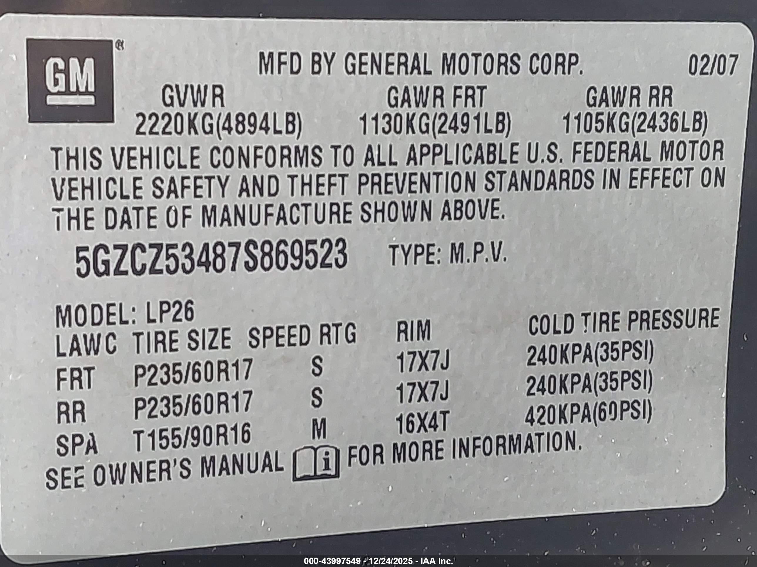 SATURN VUE image 9