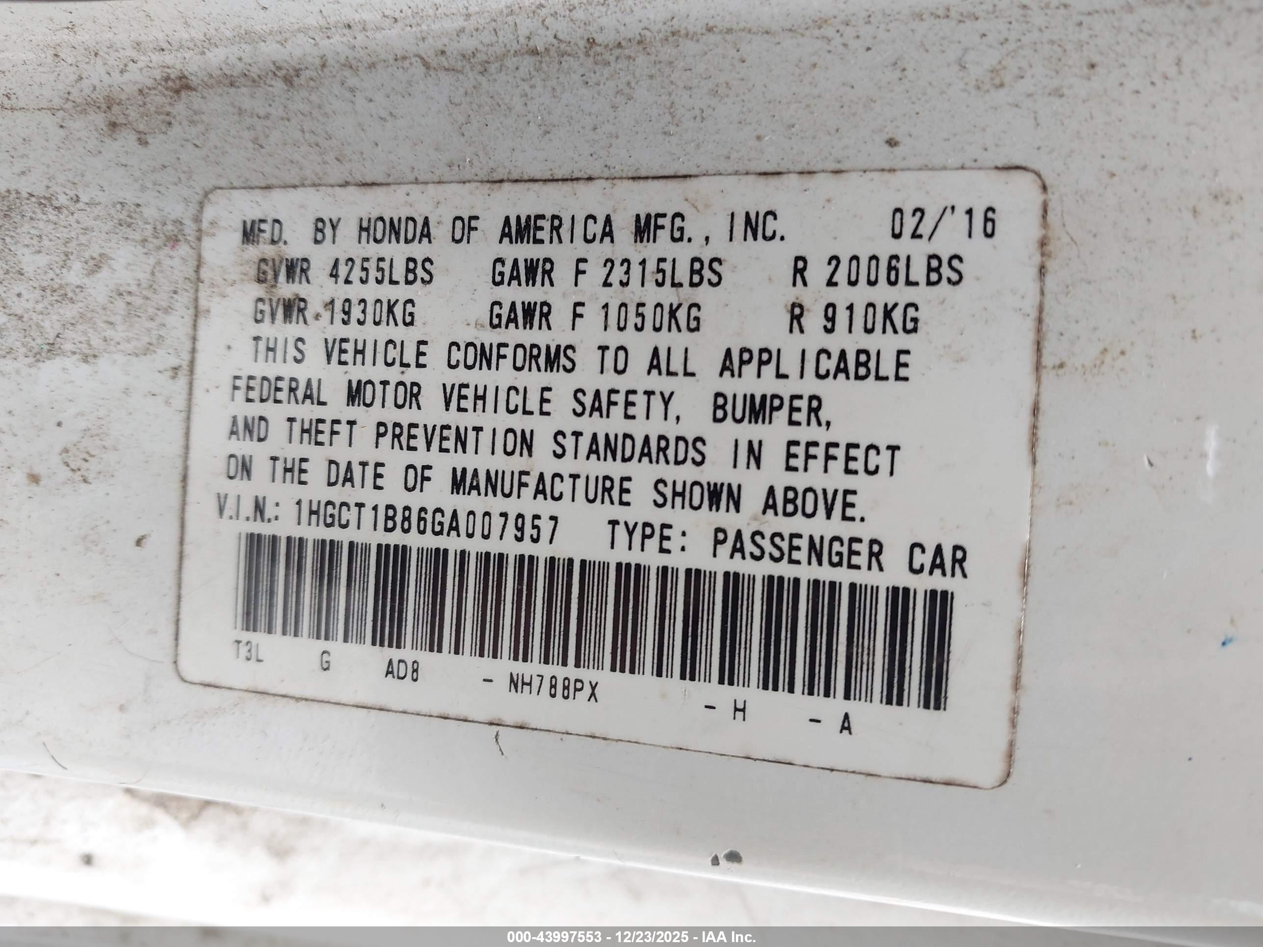 HONDA ACCORD image 9