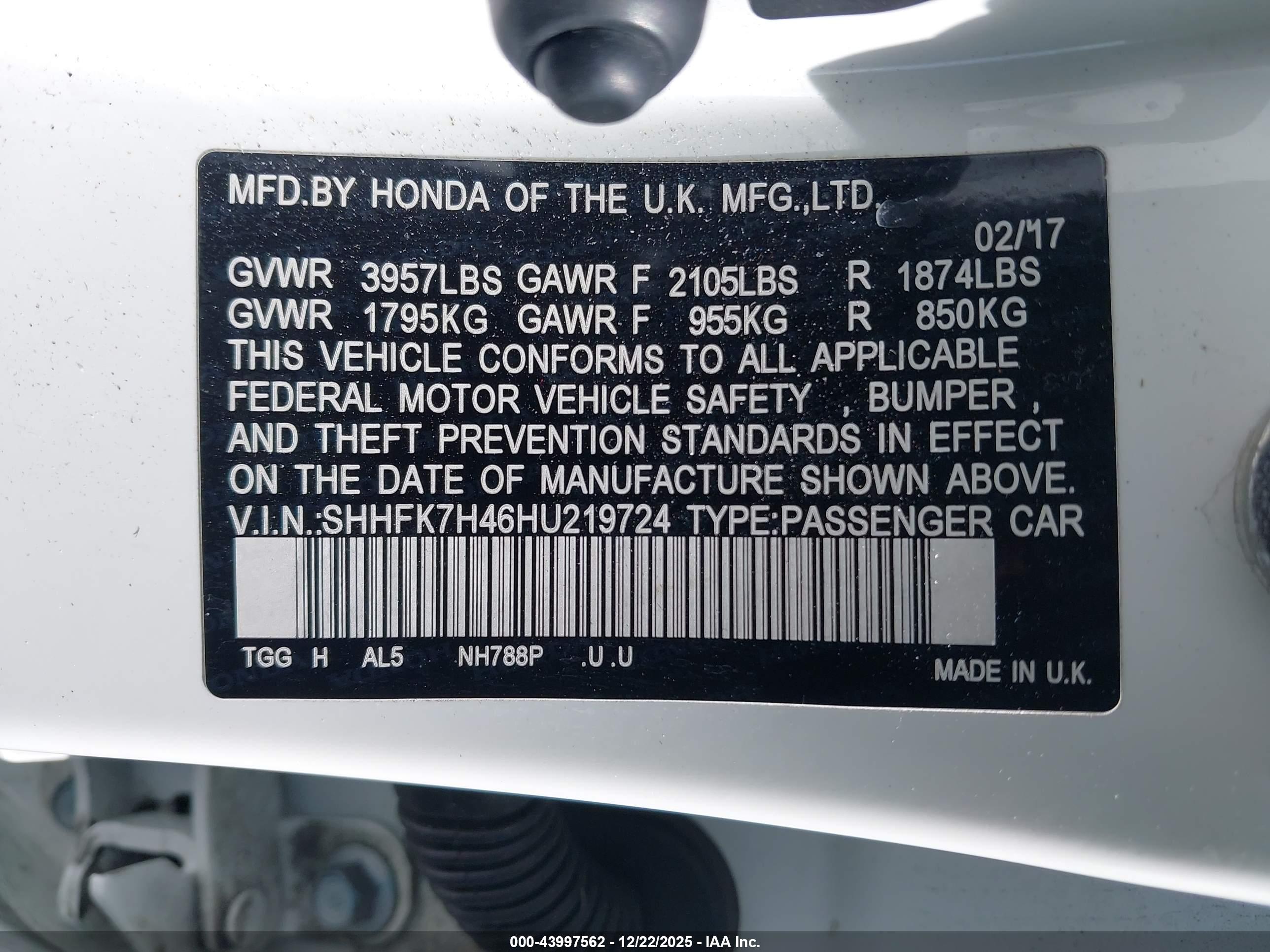 HONDA CIVIC image 9
