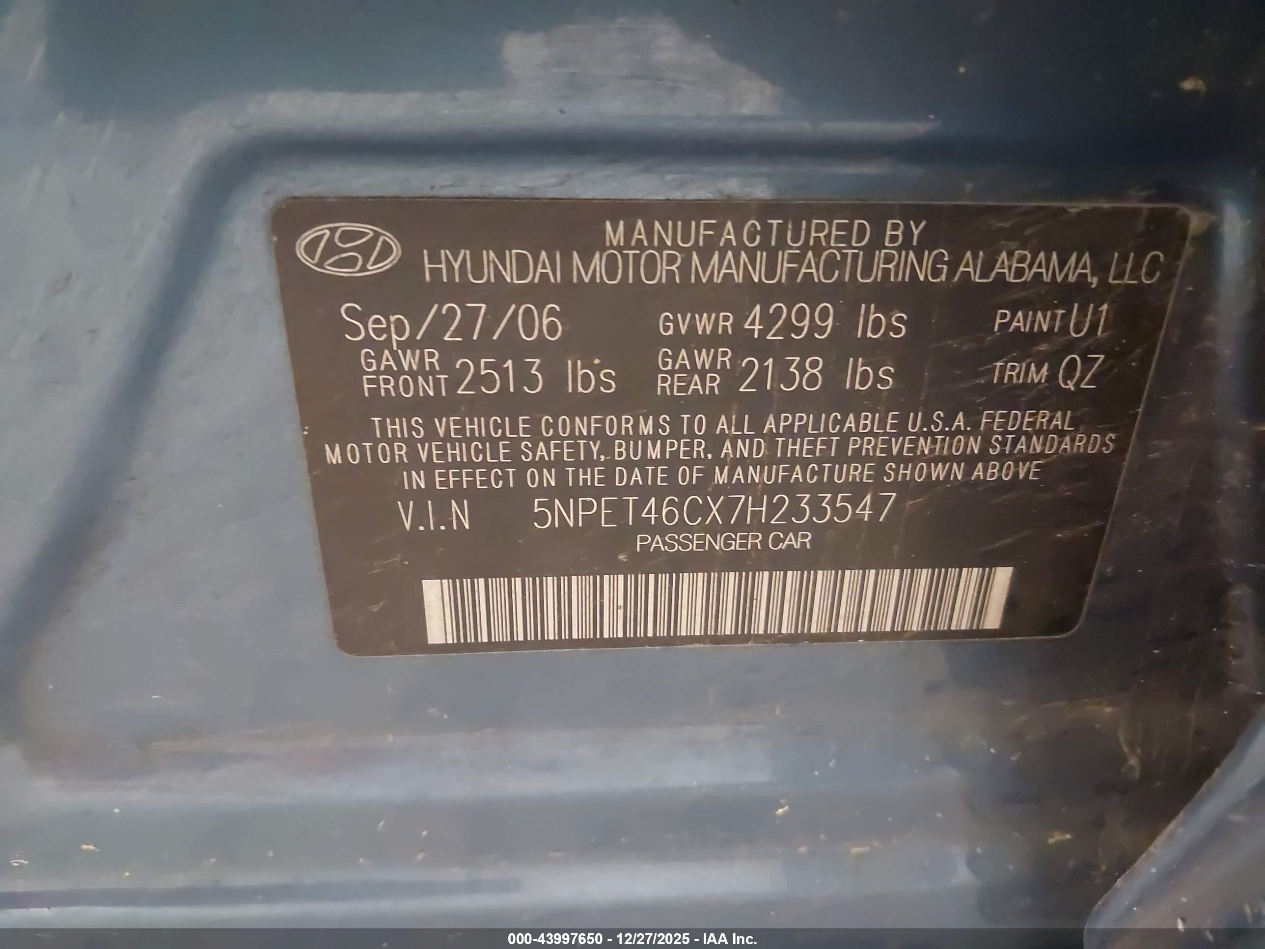 HYUNDAI SONATA image 9