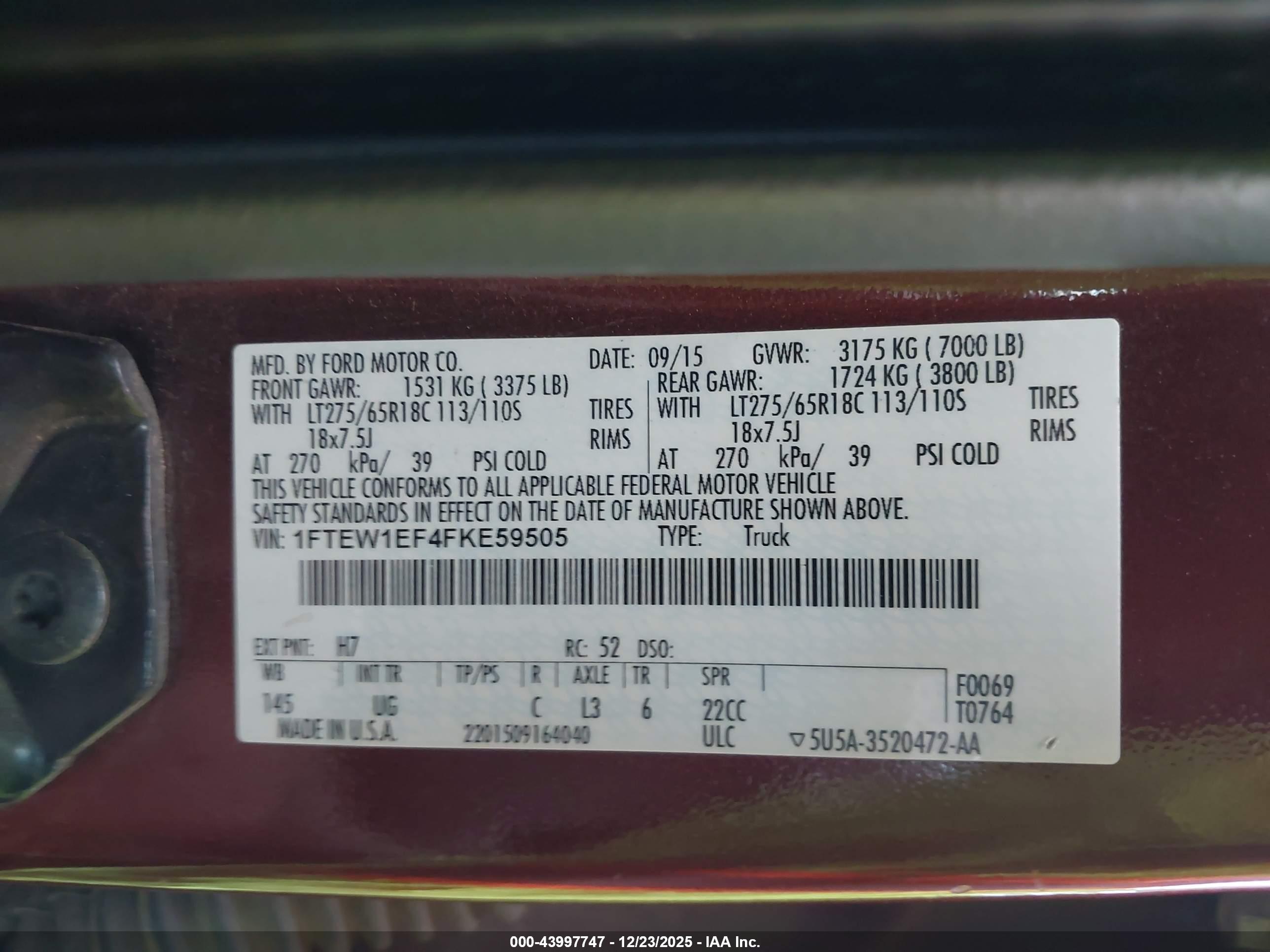 FORD F-150 image 9
