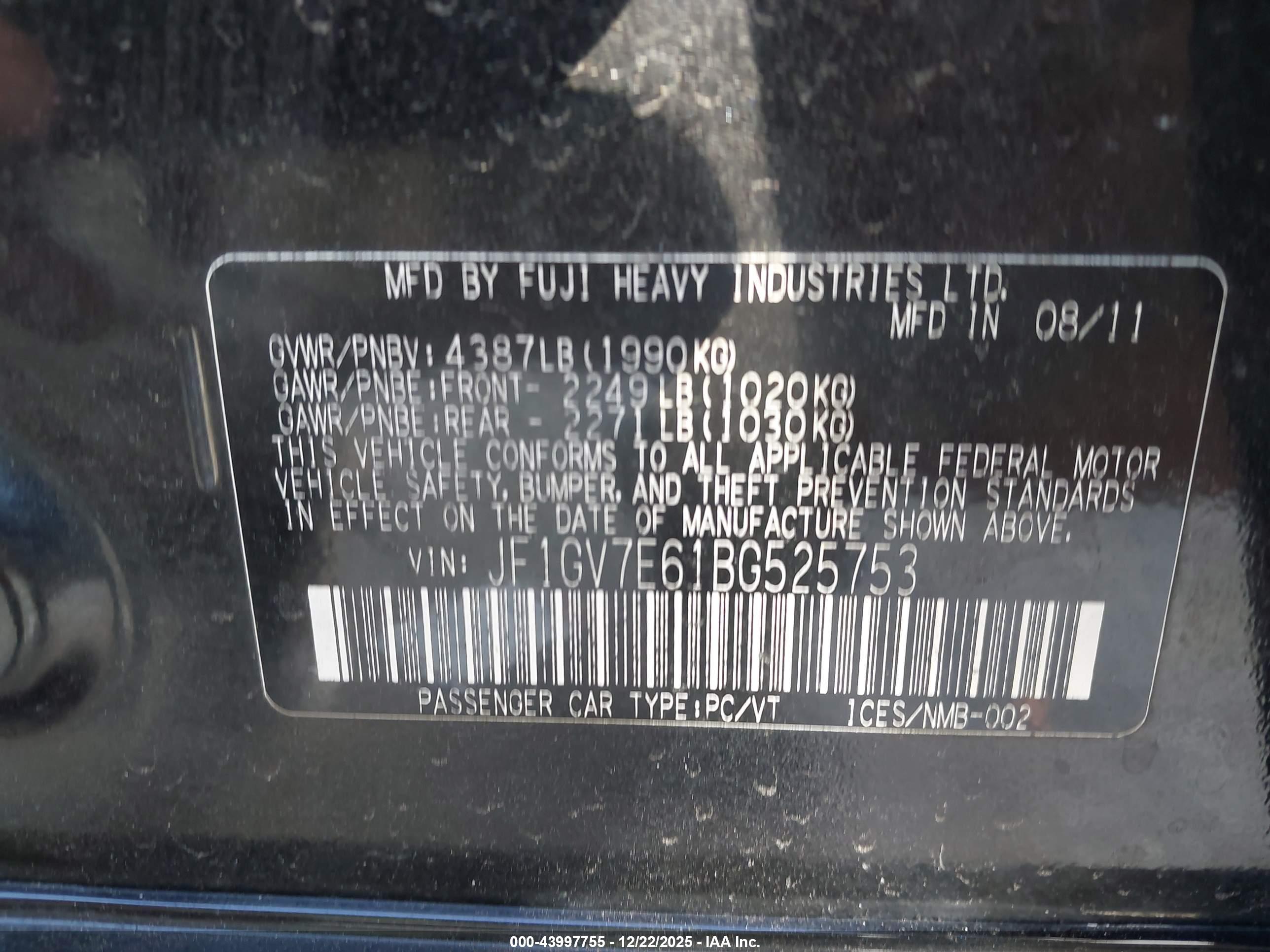 SUBARU IMPREZA image 9