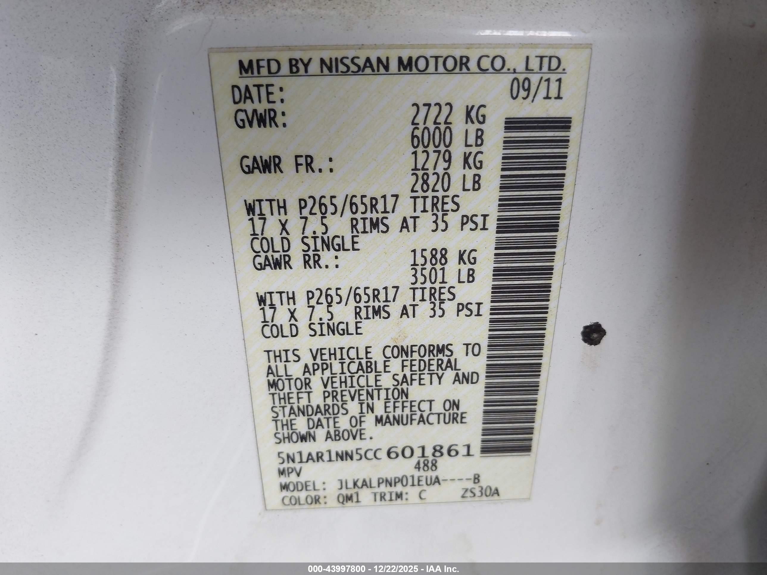 NISSAN PATHFINDER image 9