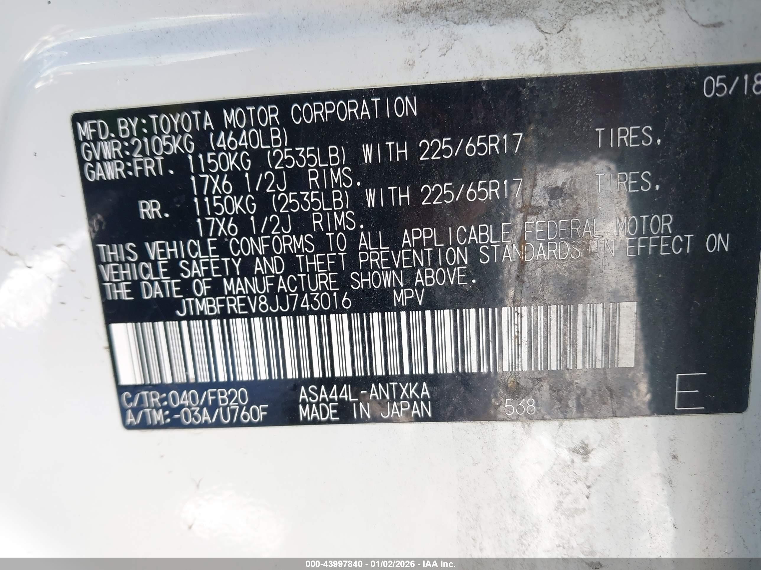 TOYOTA RAV4 image 9