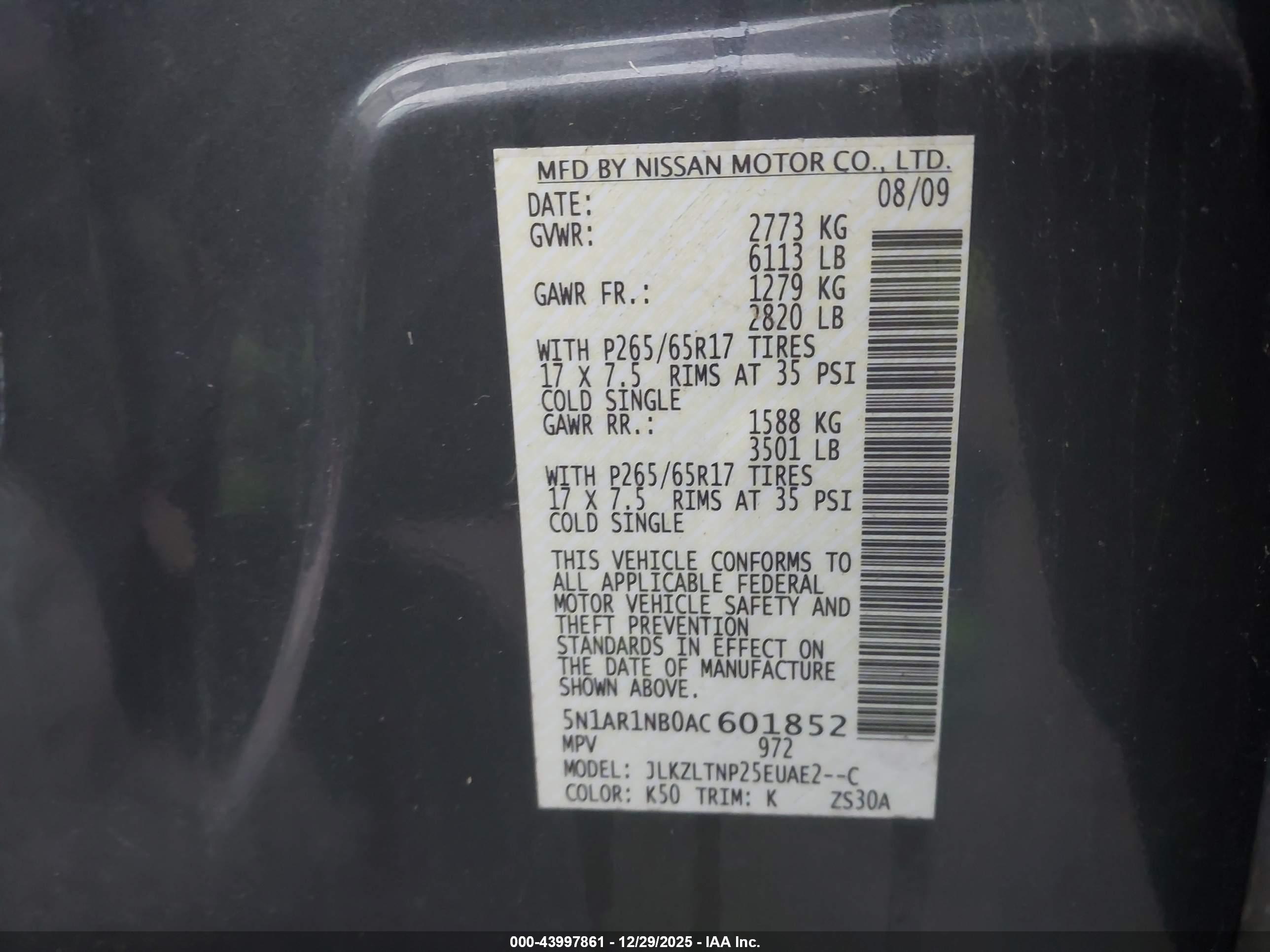 NISSAN PATHFINDER image 9