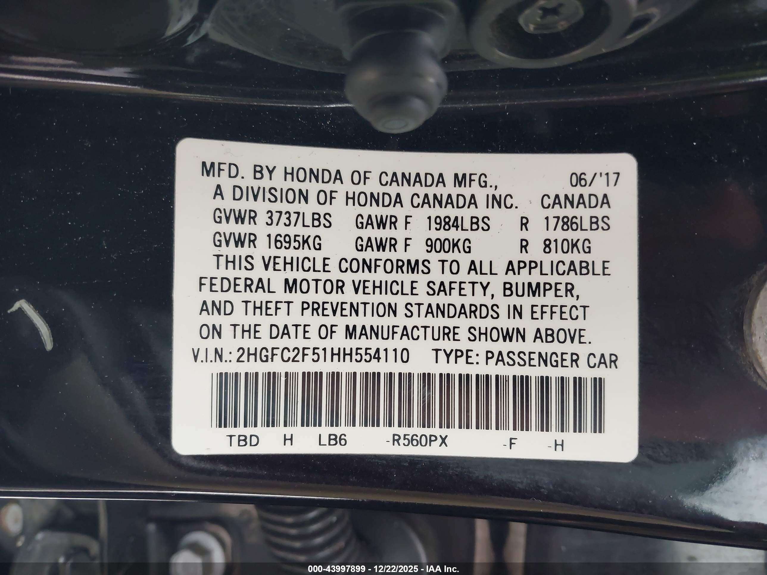 HONDA CIVIC image 9