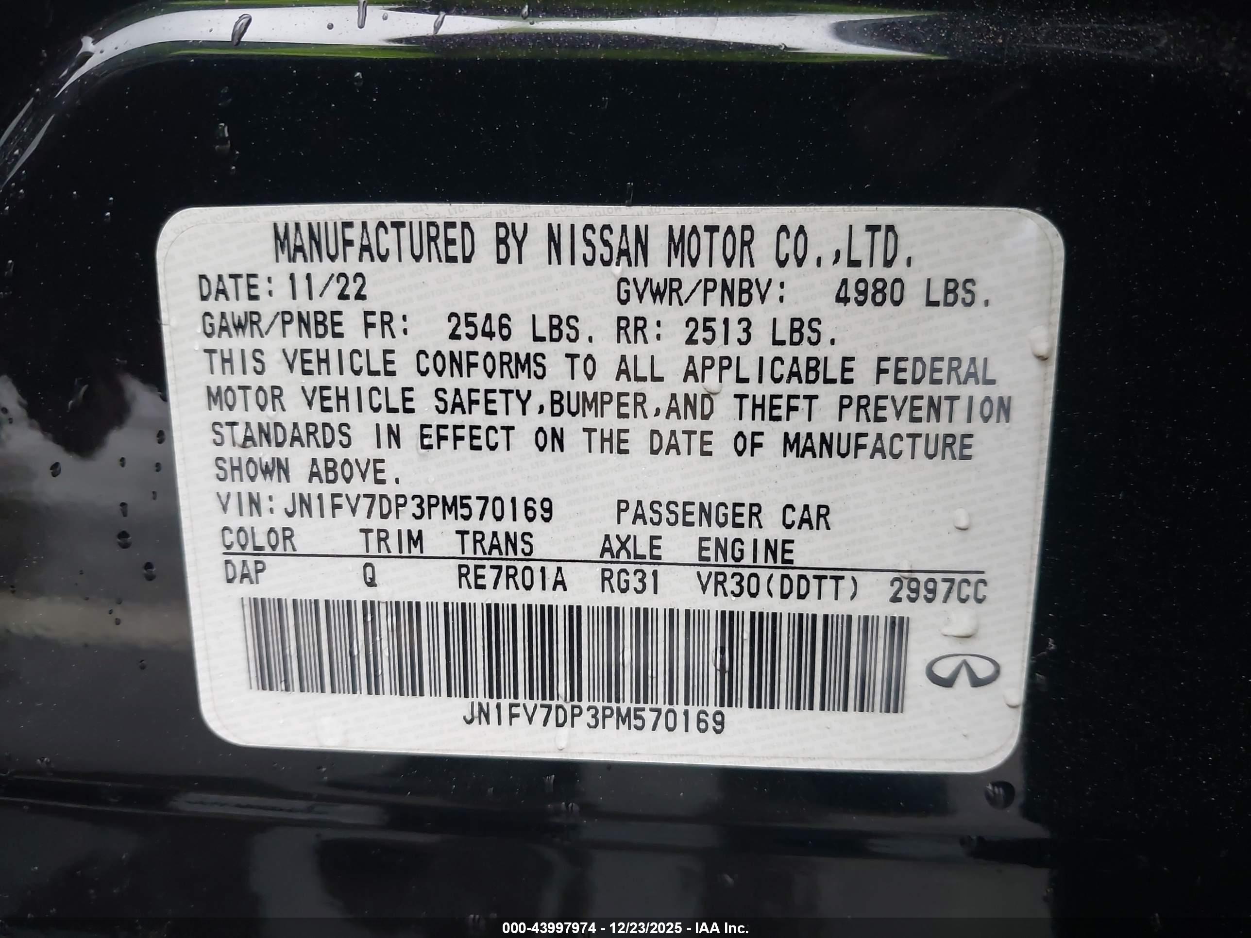 INFINITI Q50 image 9