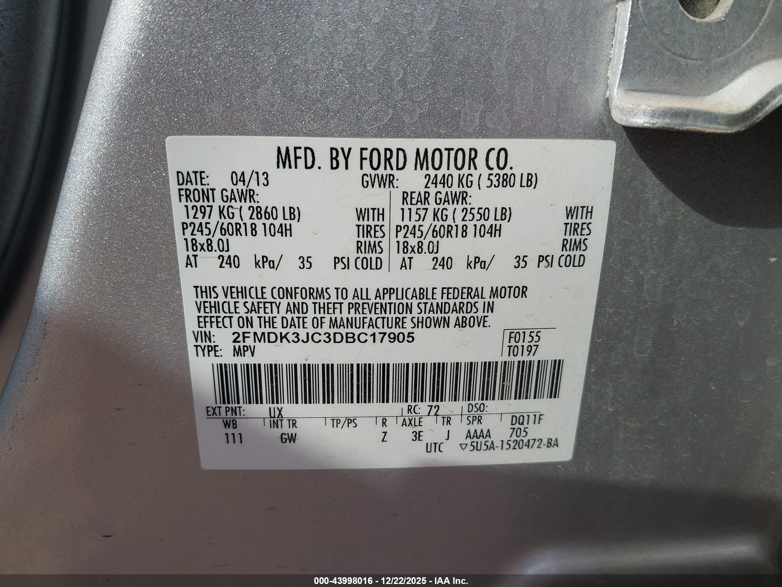 FORD EDGE image 9