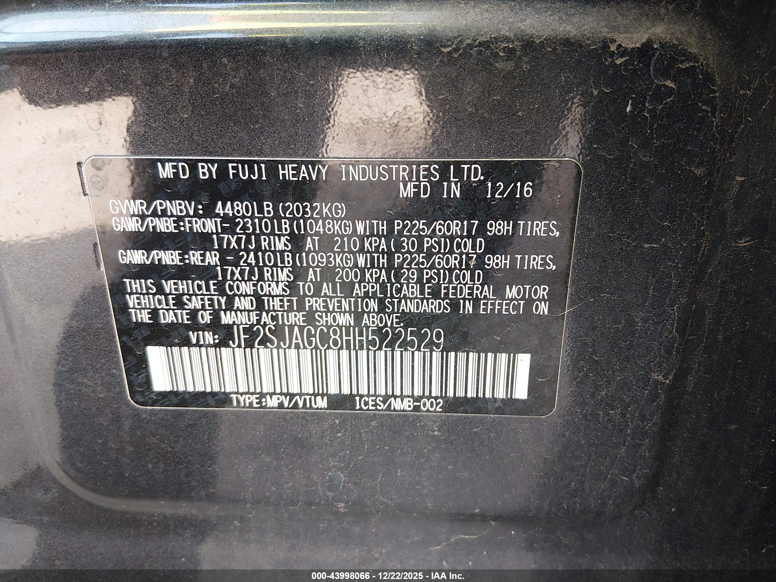 SUBARU FORESTER image 9