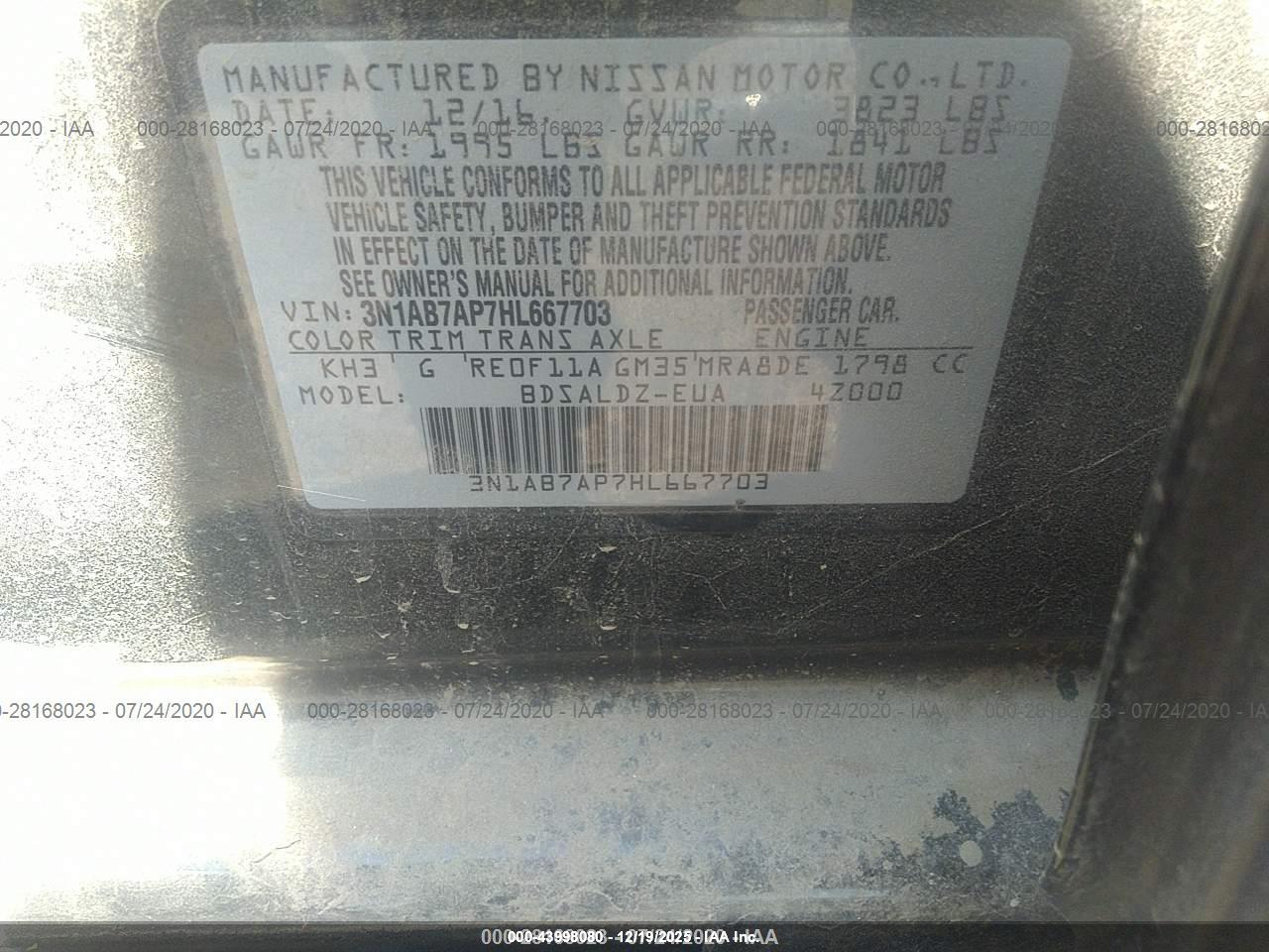 NISSAN SENTRA image 9
