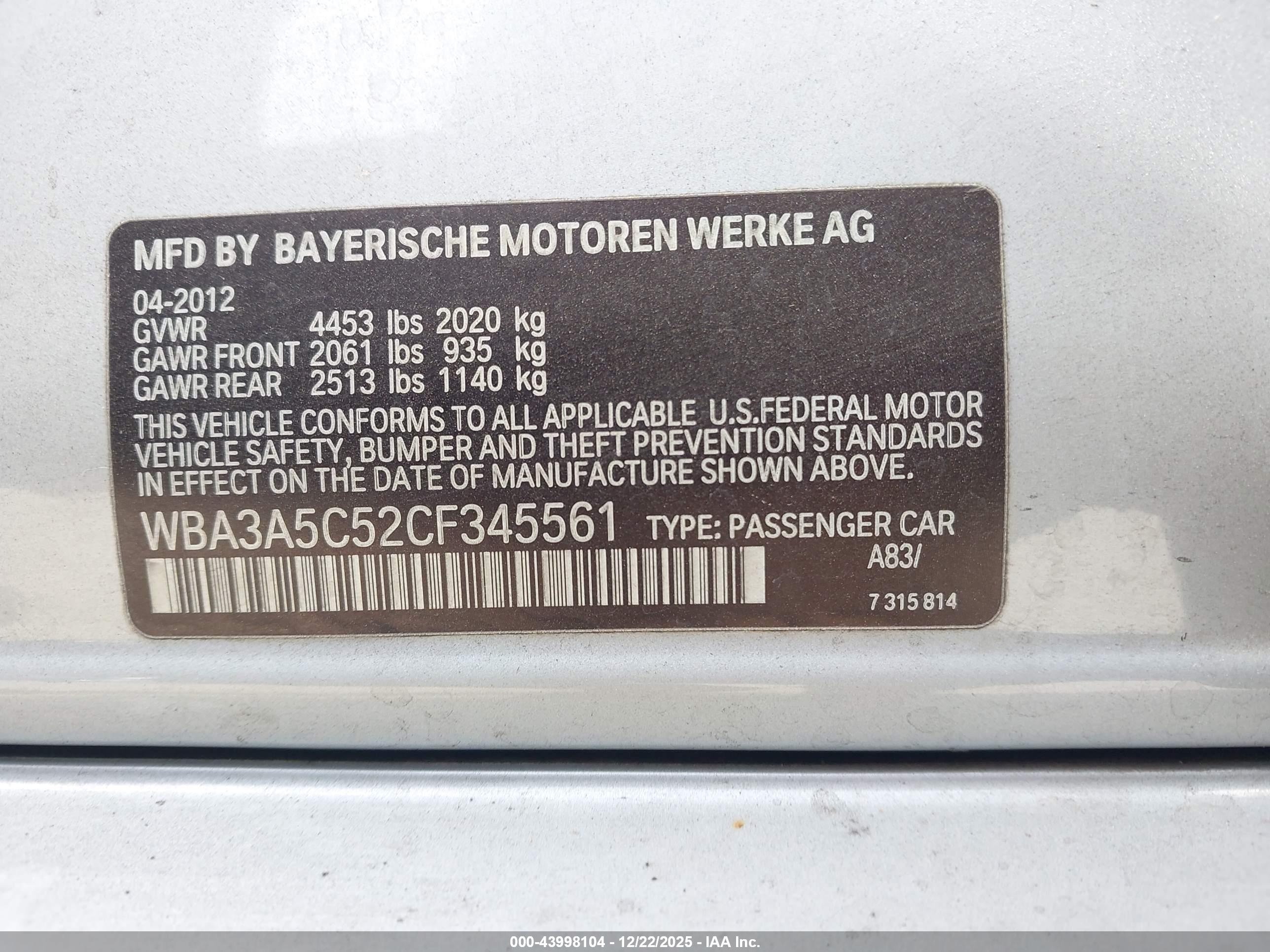 BMW 328I image 9