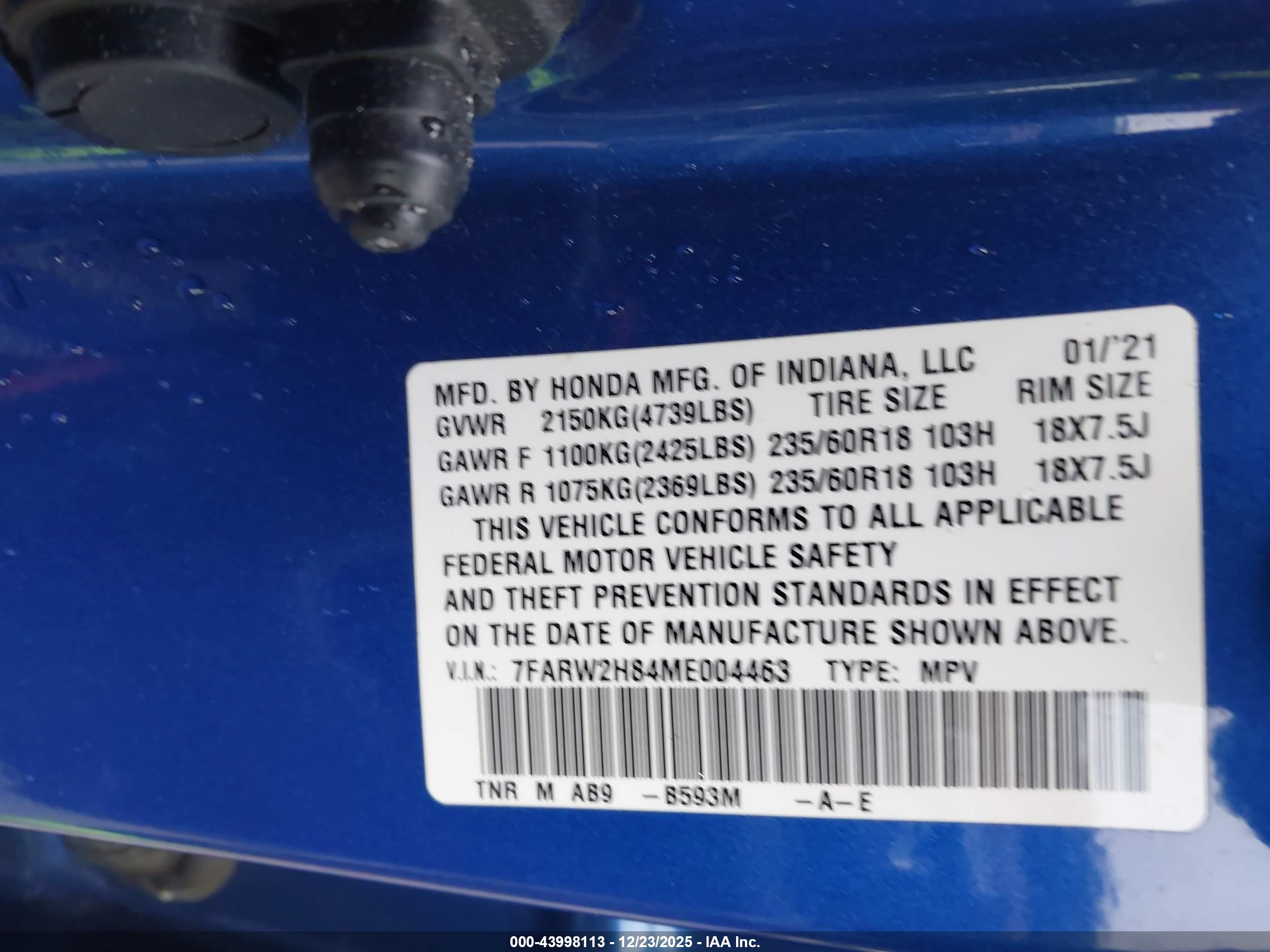 HONDA CR-V image 9