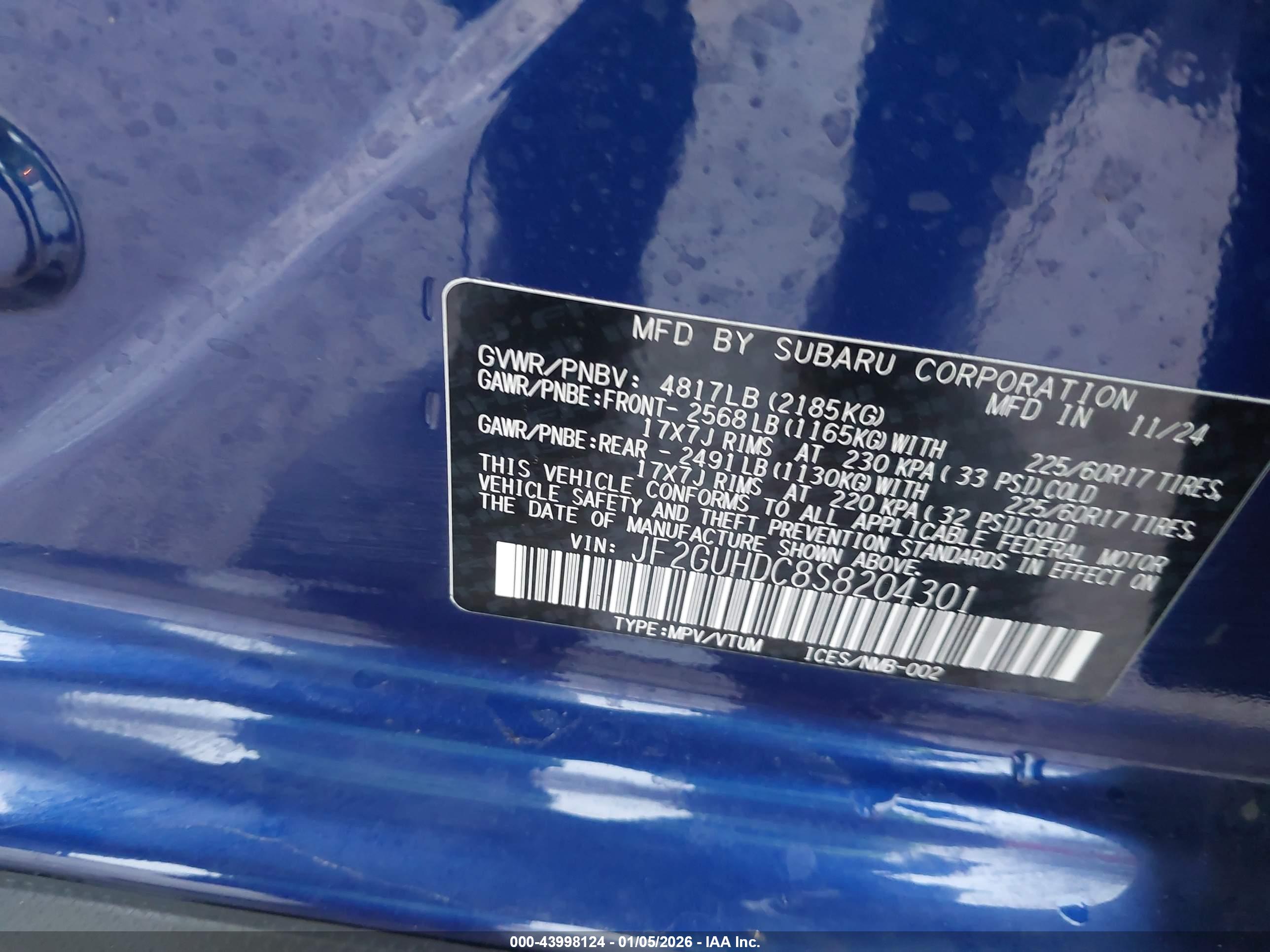 SUBARU CROSSTREK image 9