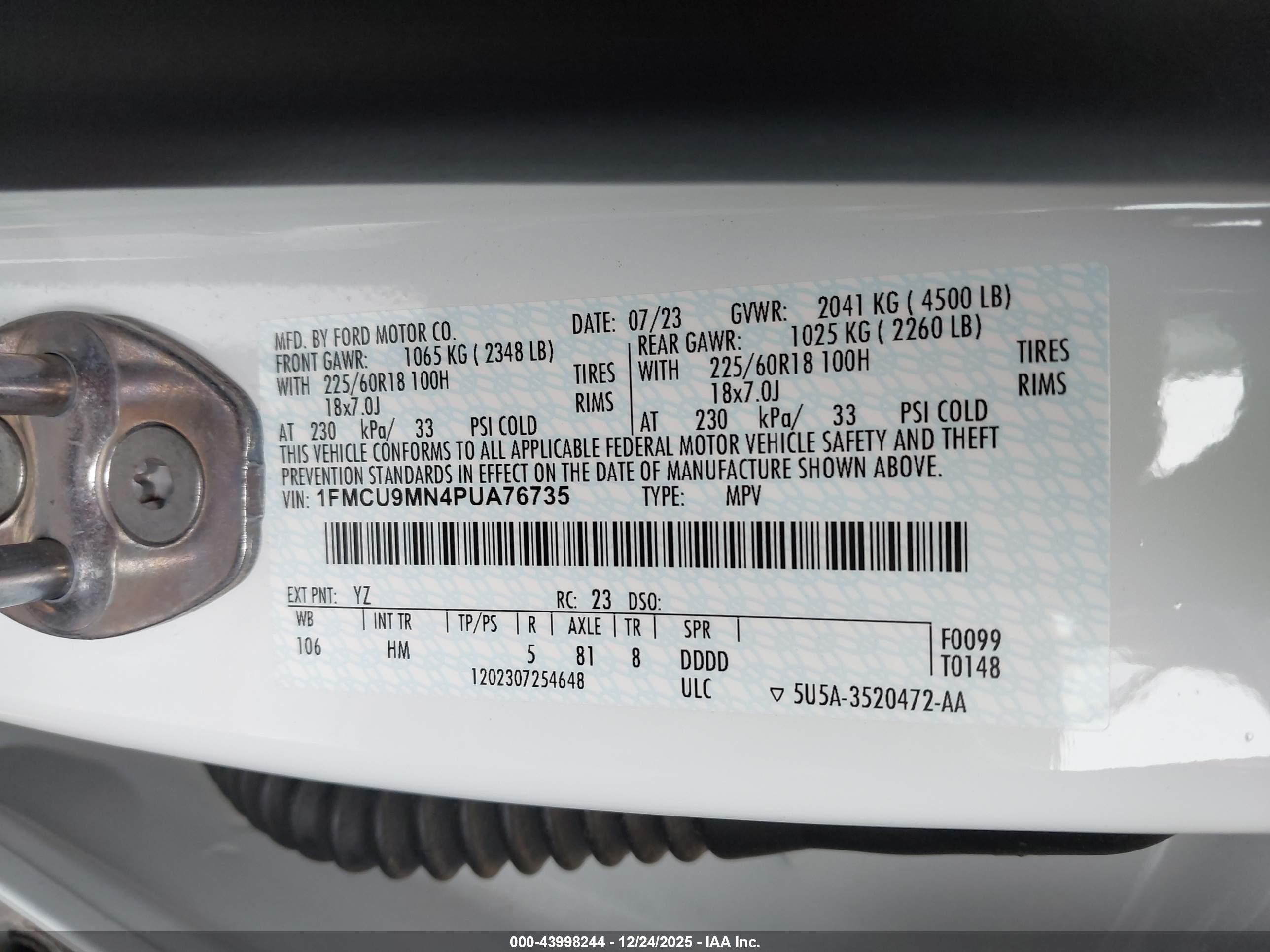 FORD ESCAPE image 9