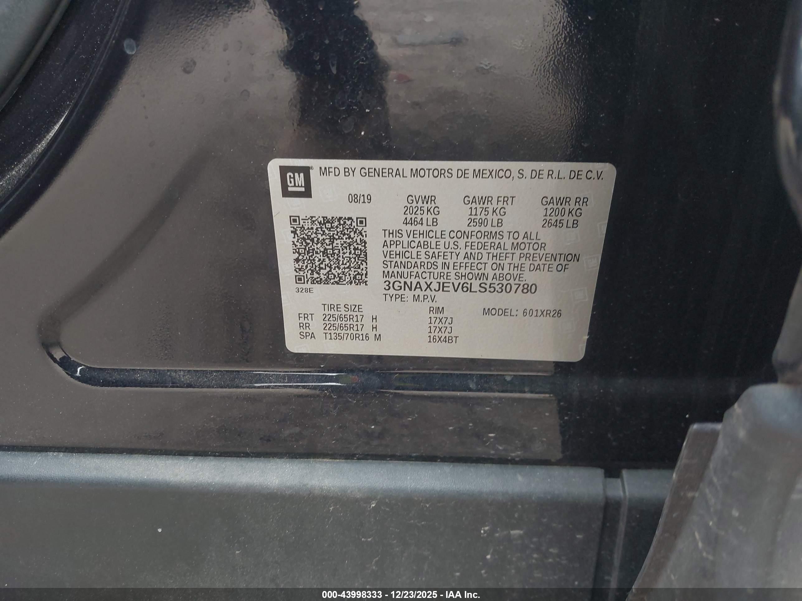 CHEVROLET EQUINOX image 9