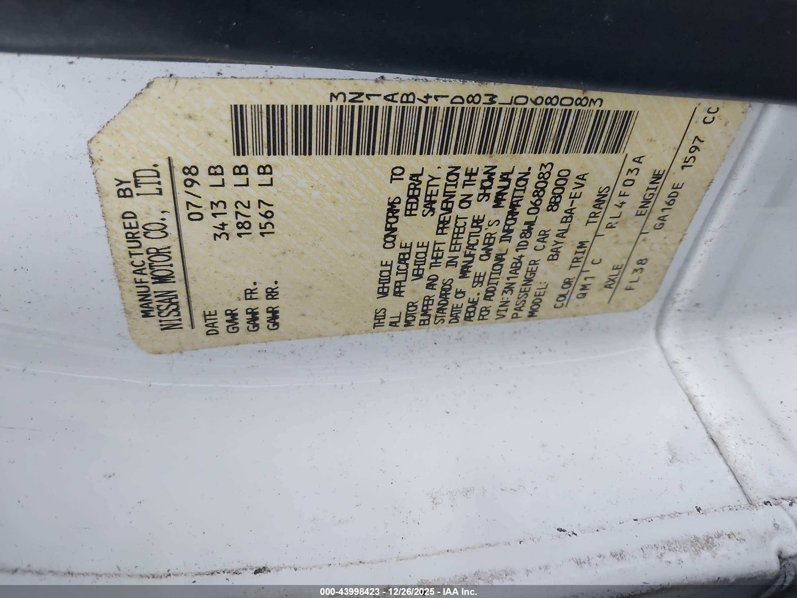 NISSAN SENTRA image 9