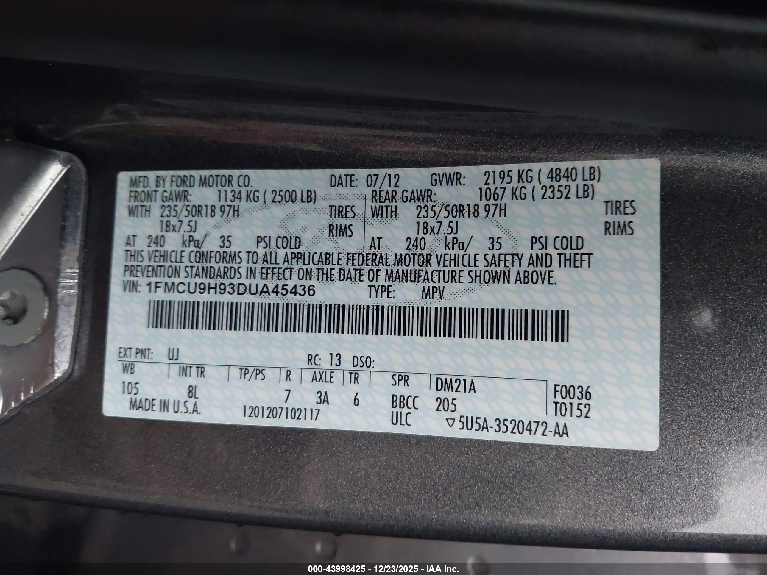 FORD ESCAPE image 9