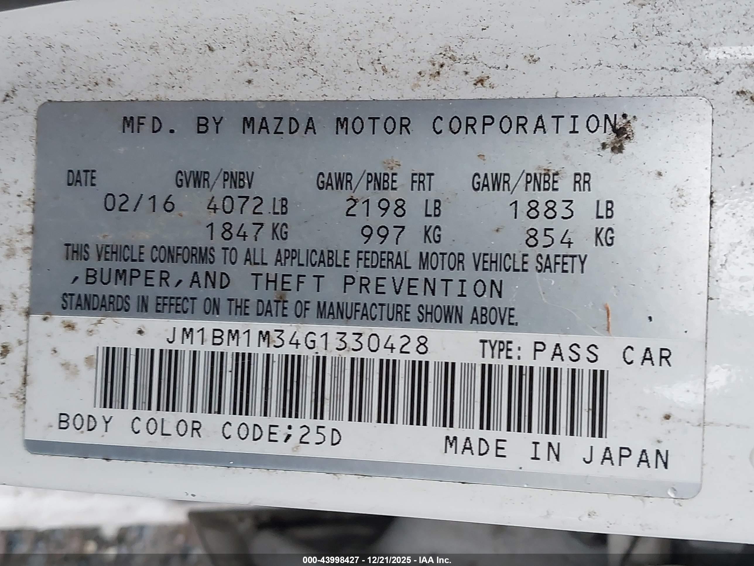 MAZDA MAZDA3 image 9